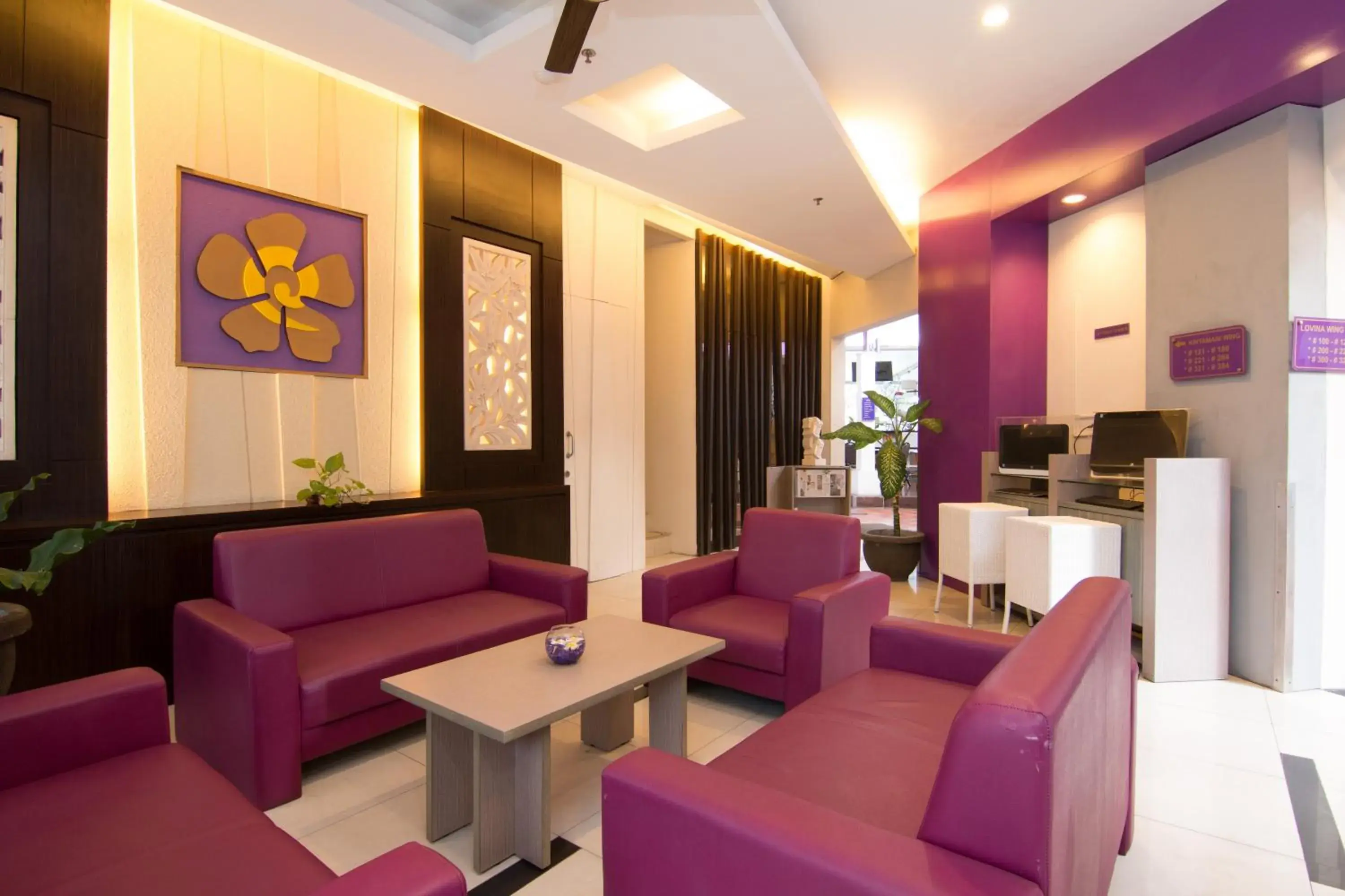 Lounge or bar, Seating Area in Kuta Central Park Hotel