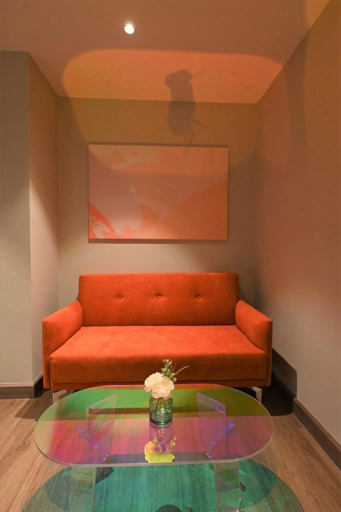 Living room in Moose Hotel Nimman