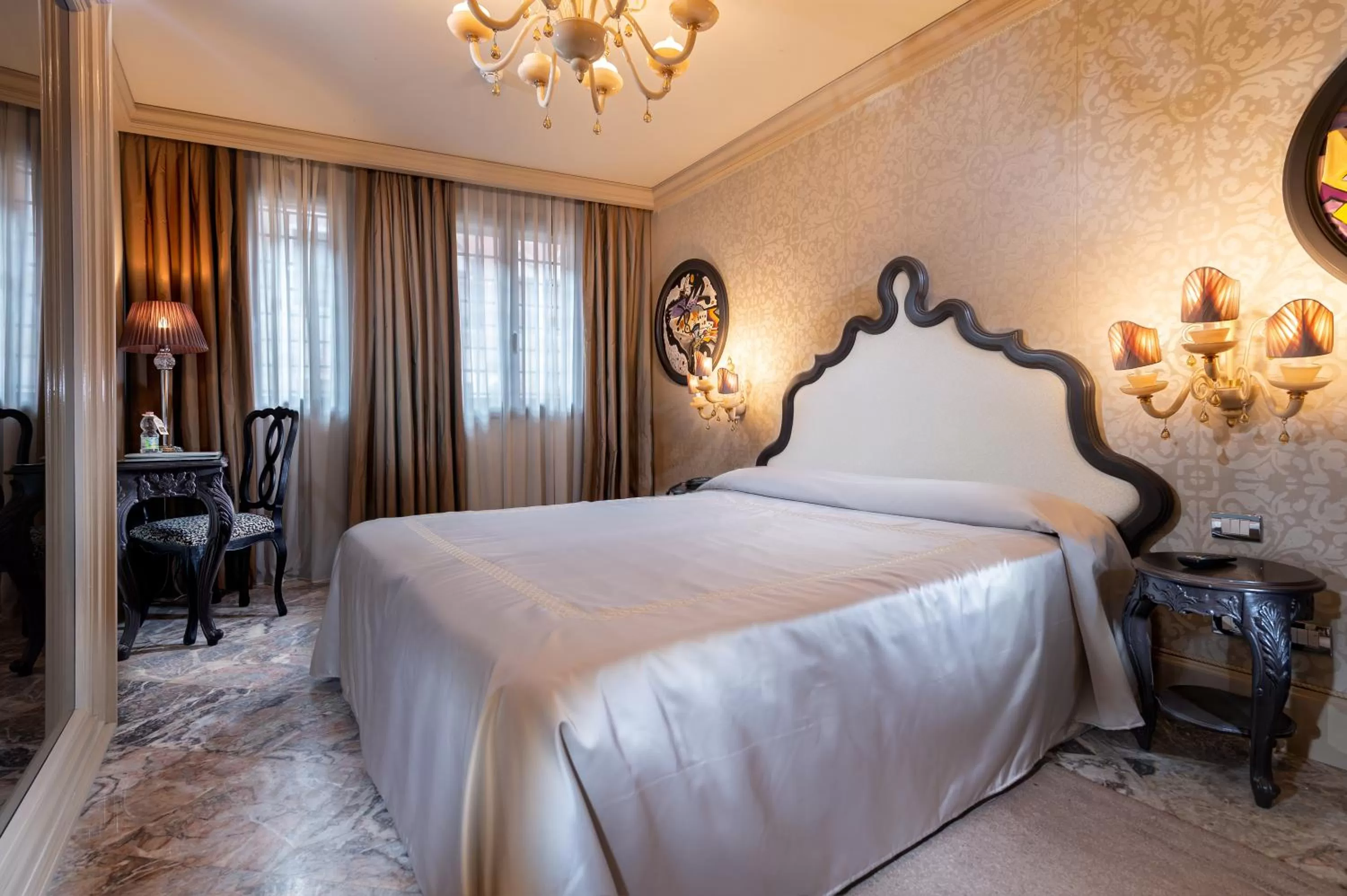 Bed in Hotel Palazzetto Madonna