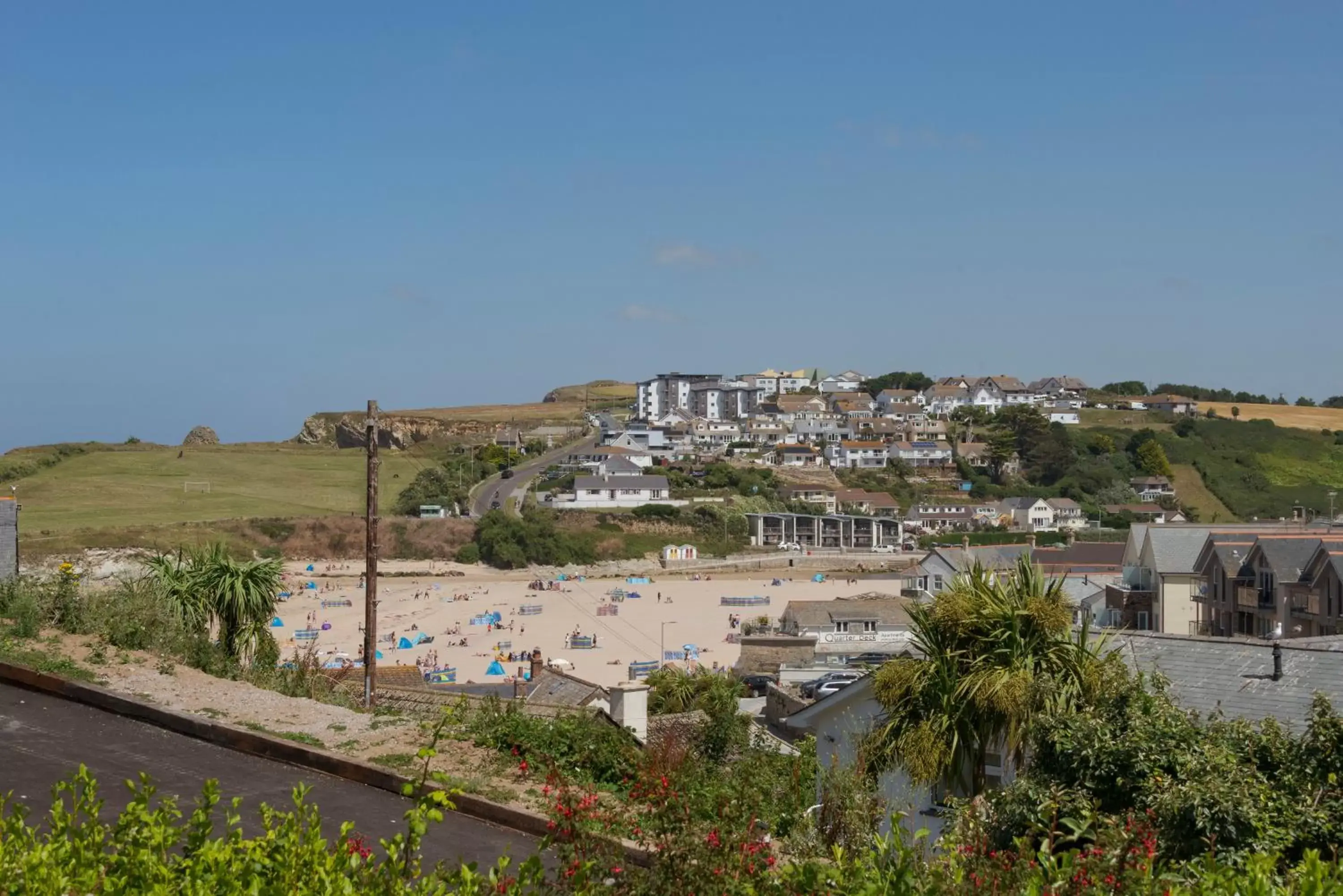 Sea view in Porth Veor Manor Villas & Apartments