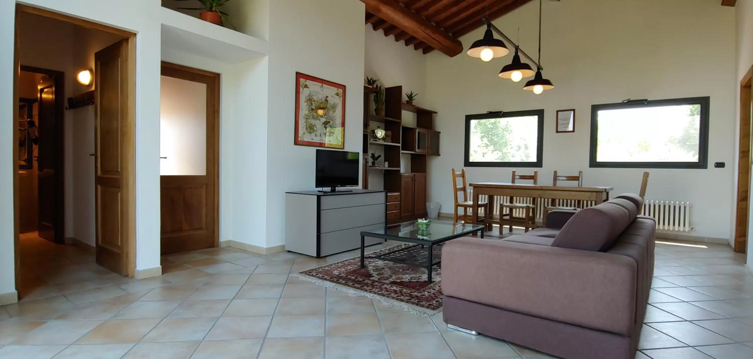 Seating area in Torrebianca Tuscany