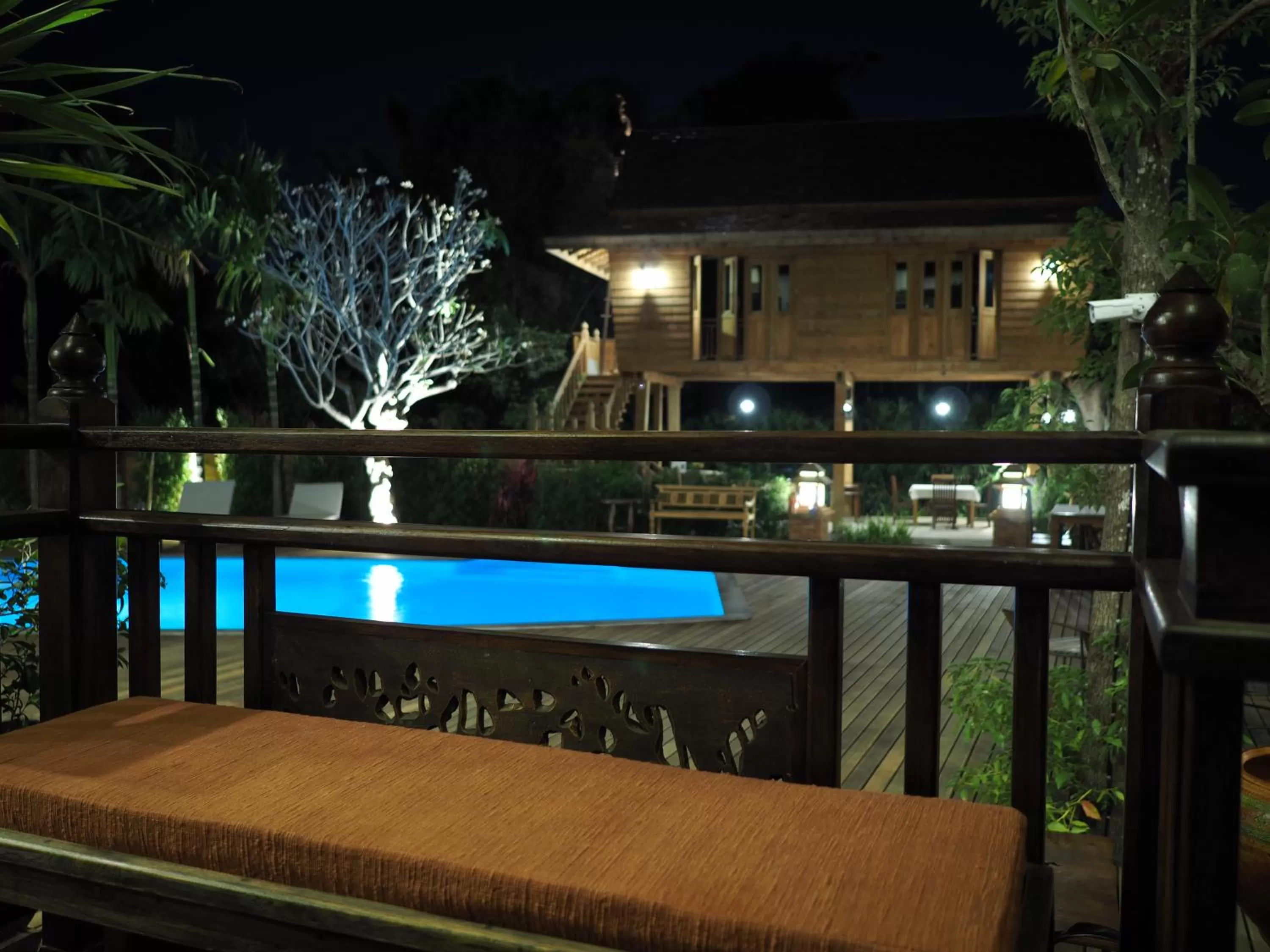 Balcony/Terrace in Amata Lanna Village อมตะล้านนาวิลเลจ
