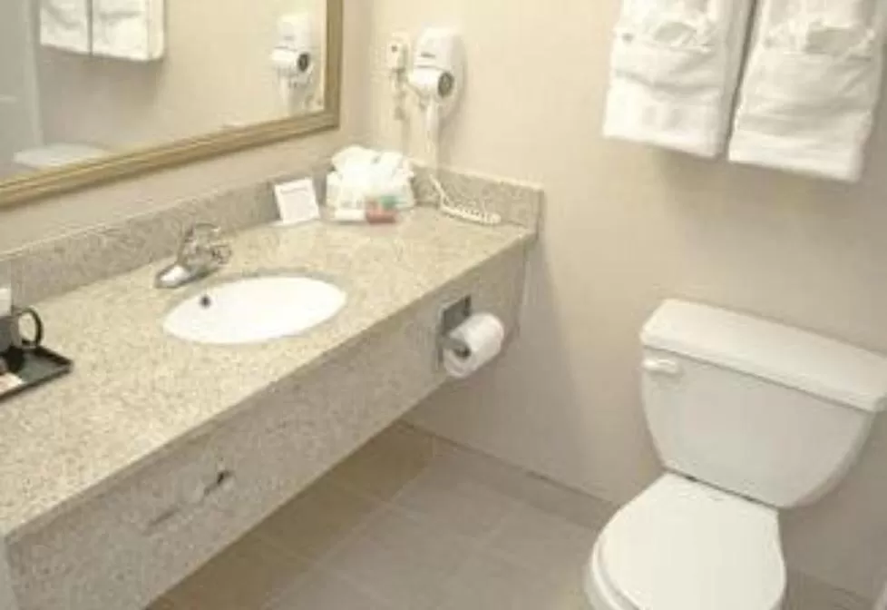 Toilet in Ramada by Wyndham East Orange