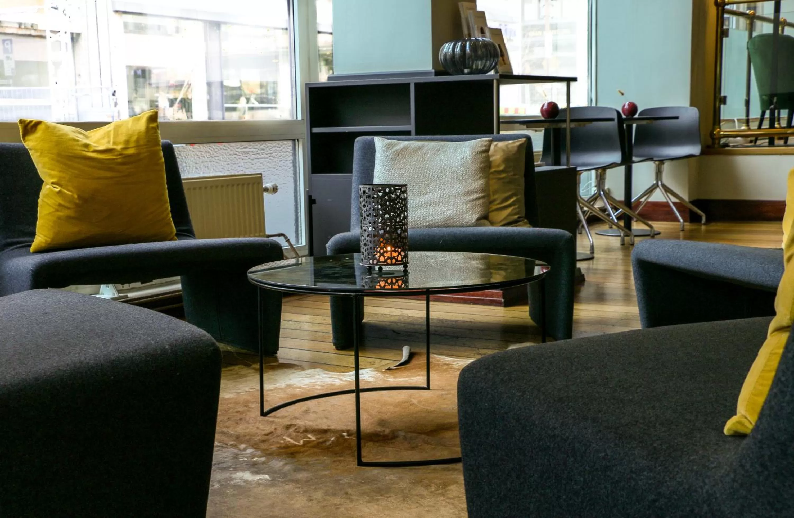 Lobby or reception in First Hotel Millennium