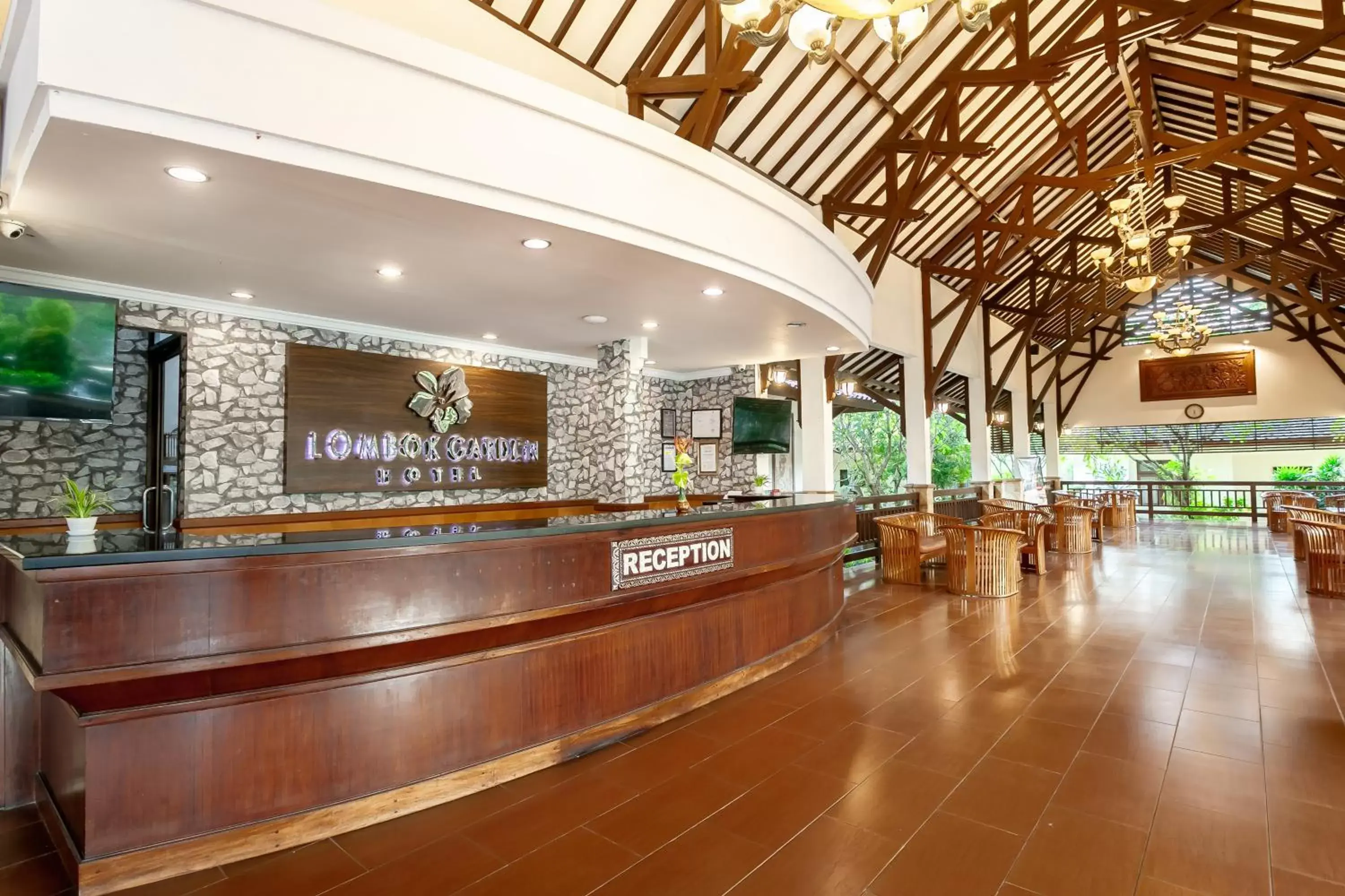 Lobby or reception, Lobby/Reception in Lombok Garden Hotel