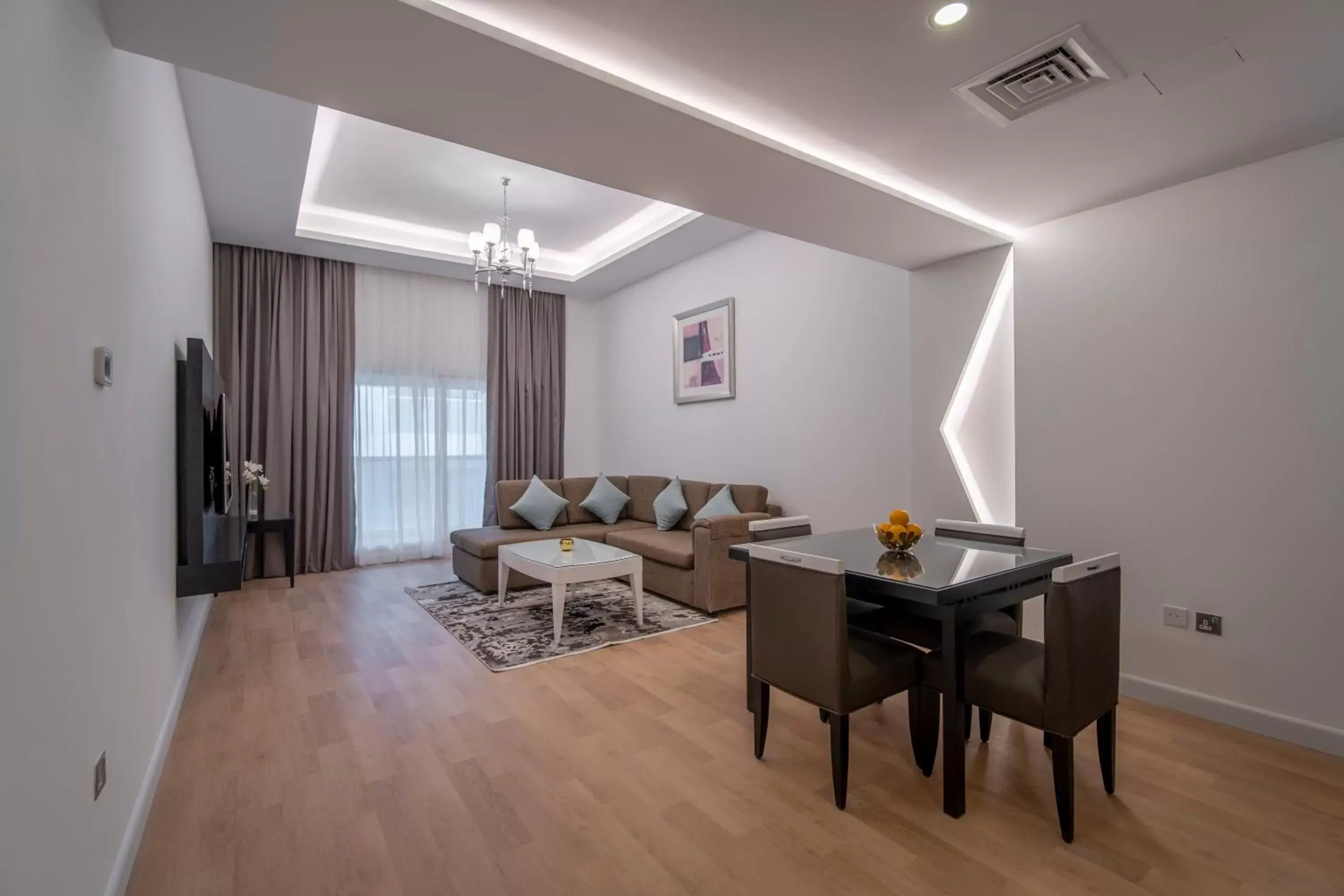 Living room, Seating Area in Rose Garden Hotel Apartments - Al Barsha, Near Metro Station