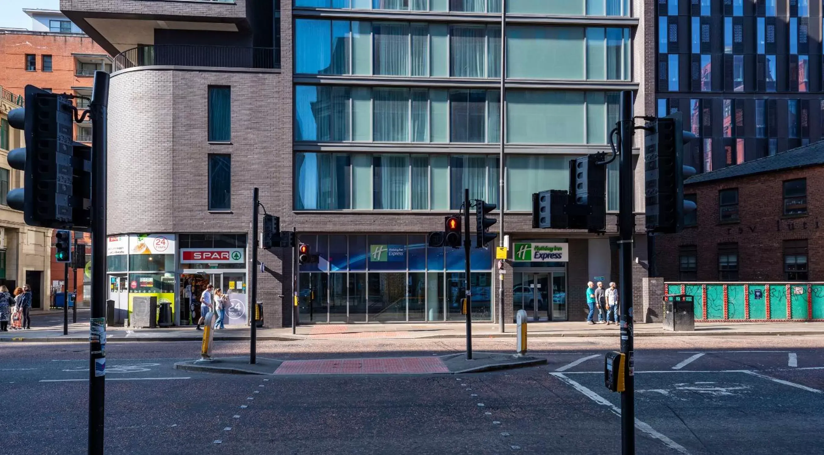 Facade/entrance, Property Building in Holiday Inn Express Manchester City Centre, an IHG Hotel