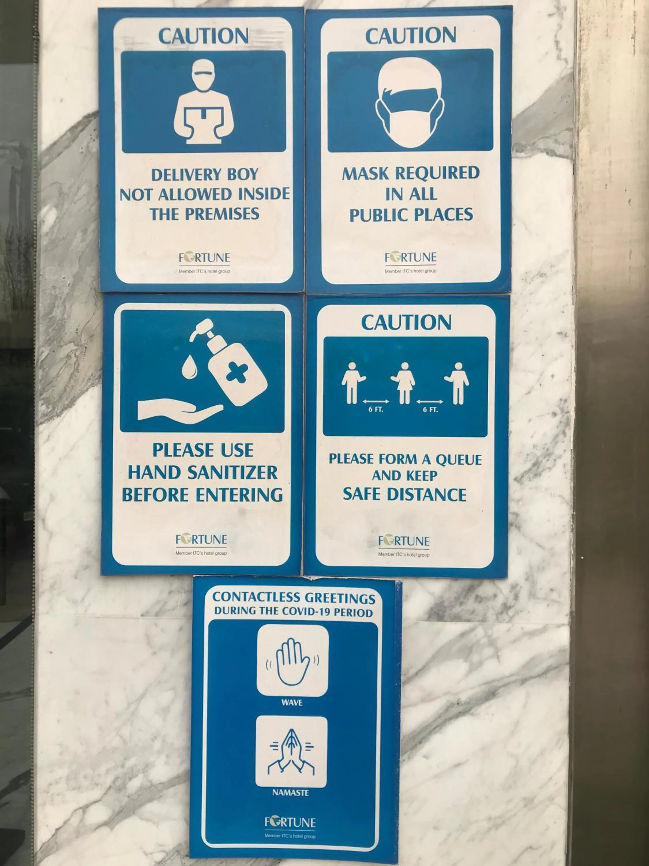 Logo/Certificate/Sign in Fortune Sector 27, Noida - Member ITC Hotels' Group