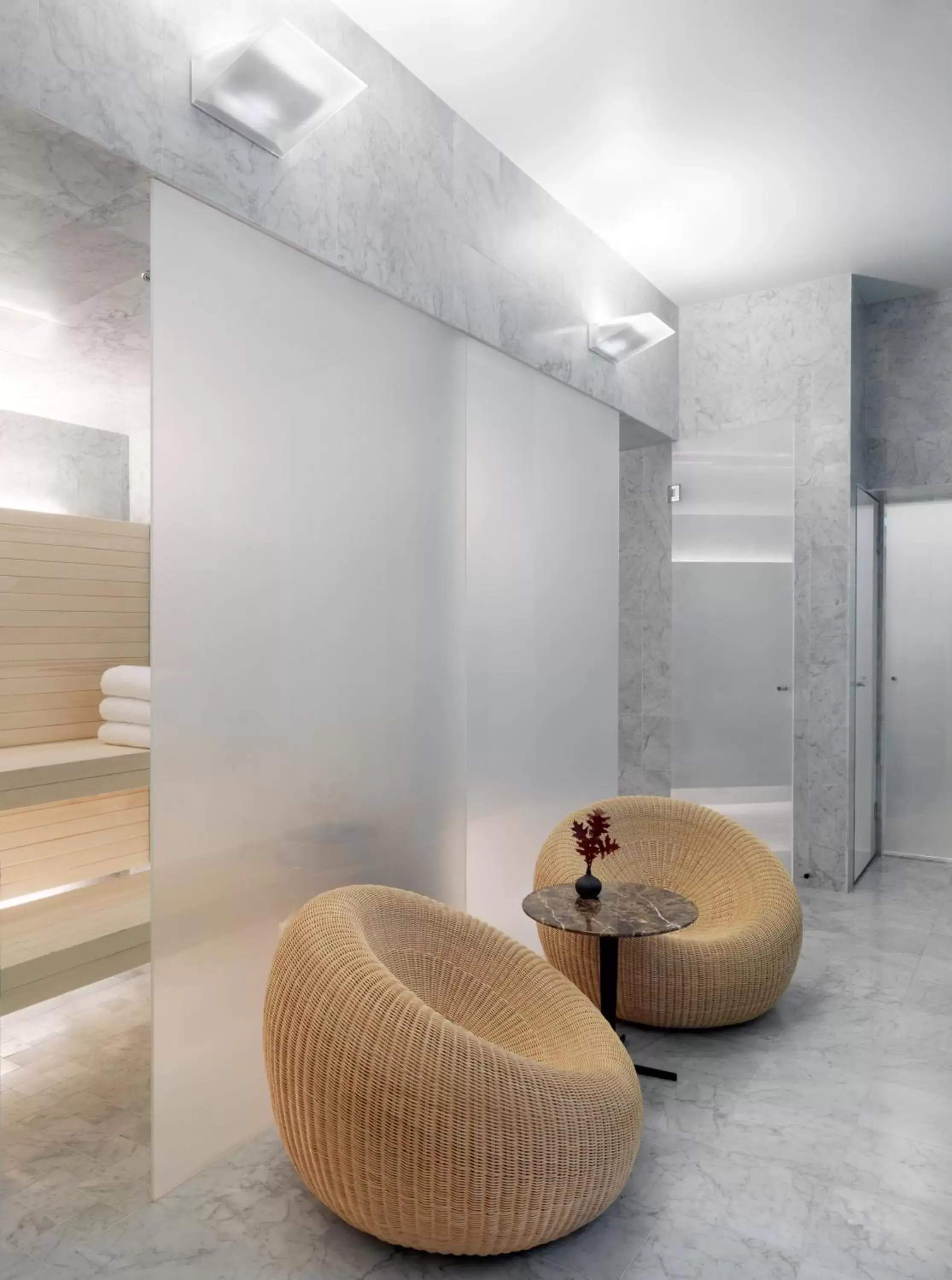 Sauna, Bathroom in Nobis Hotel Stockholm, a Member of Design Hotels™