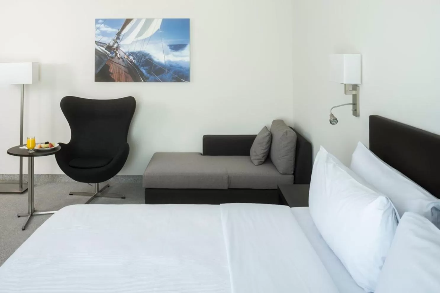 Photo of the whole room, Bed in Fiesta Inn Merida