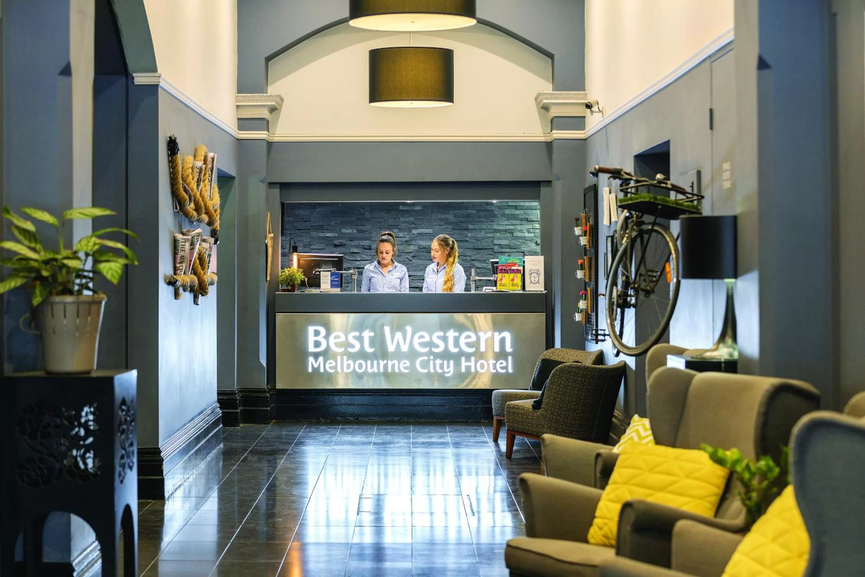 Staff in Best Western Melbourne City