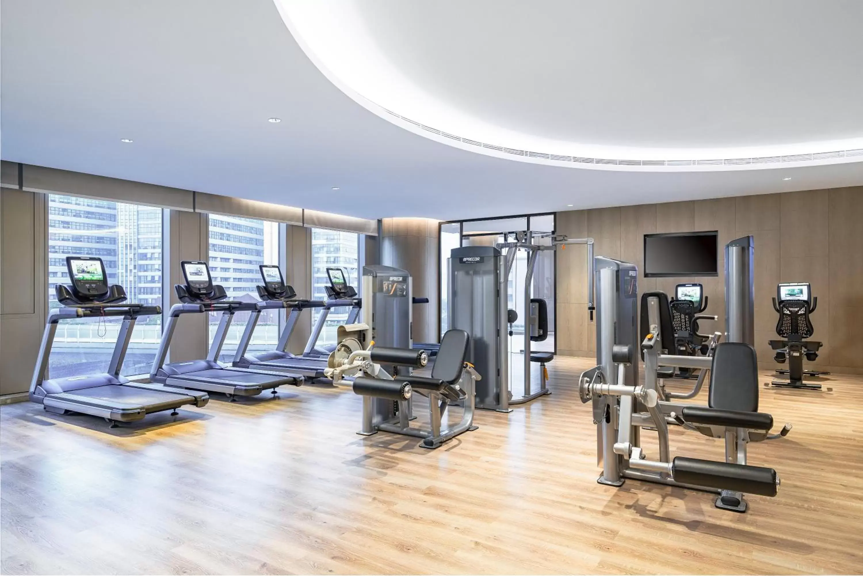 Fitness centre/facilities, Fitness Center/Facilities in Radisson Blu Hangzhou Xintiandi