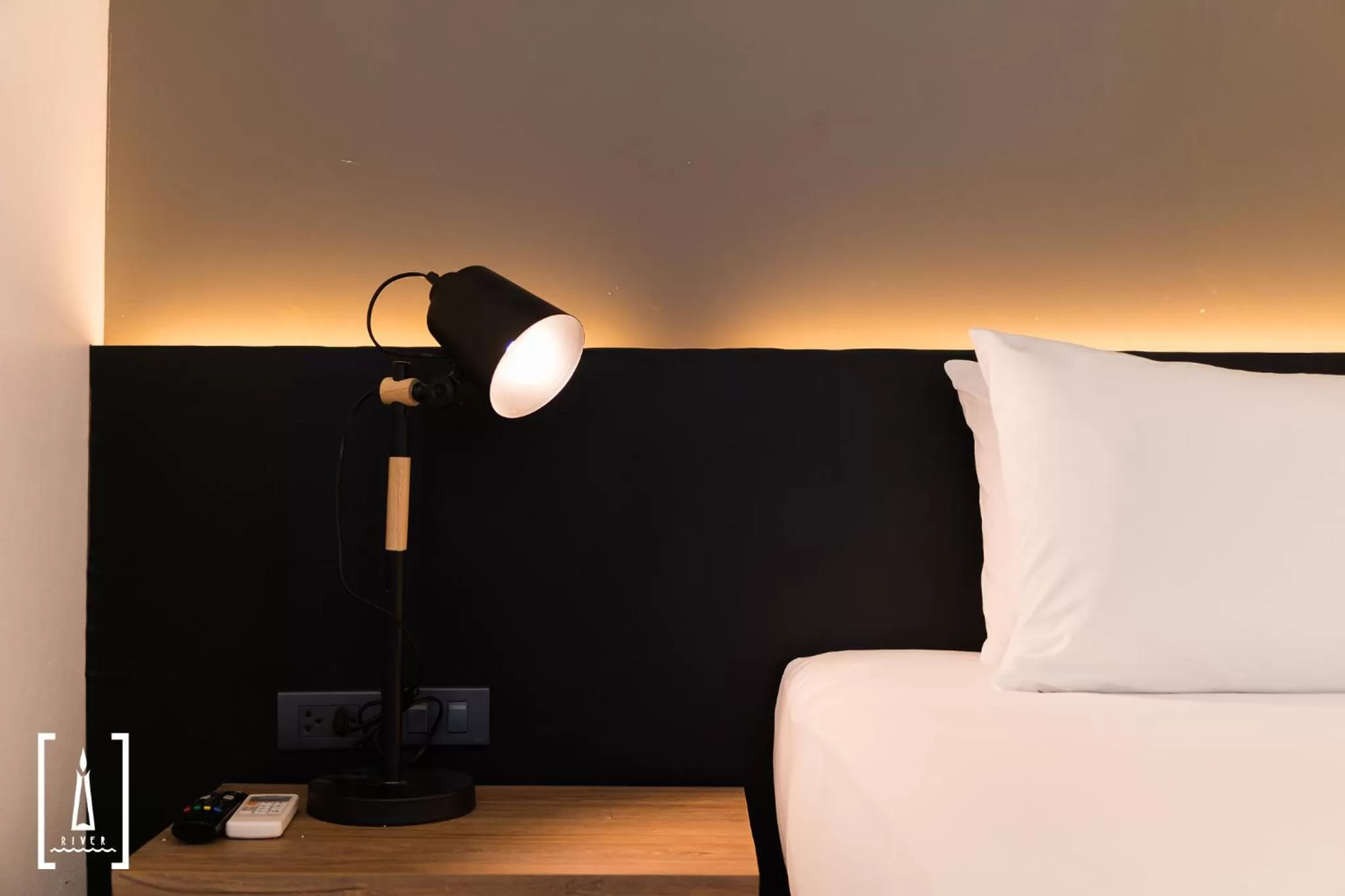 Bed in i-river chiangmai