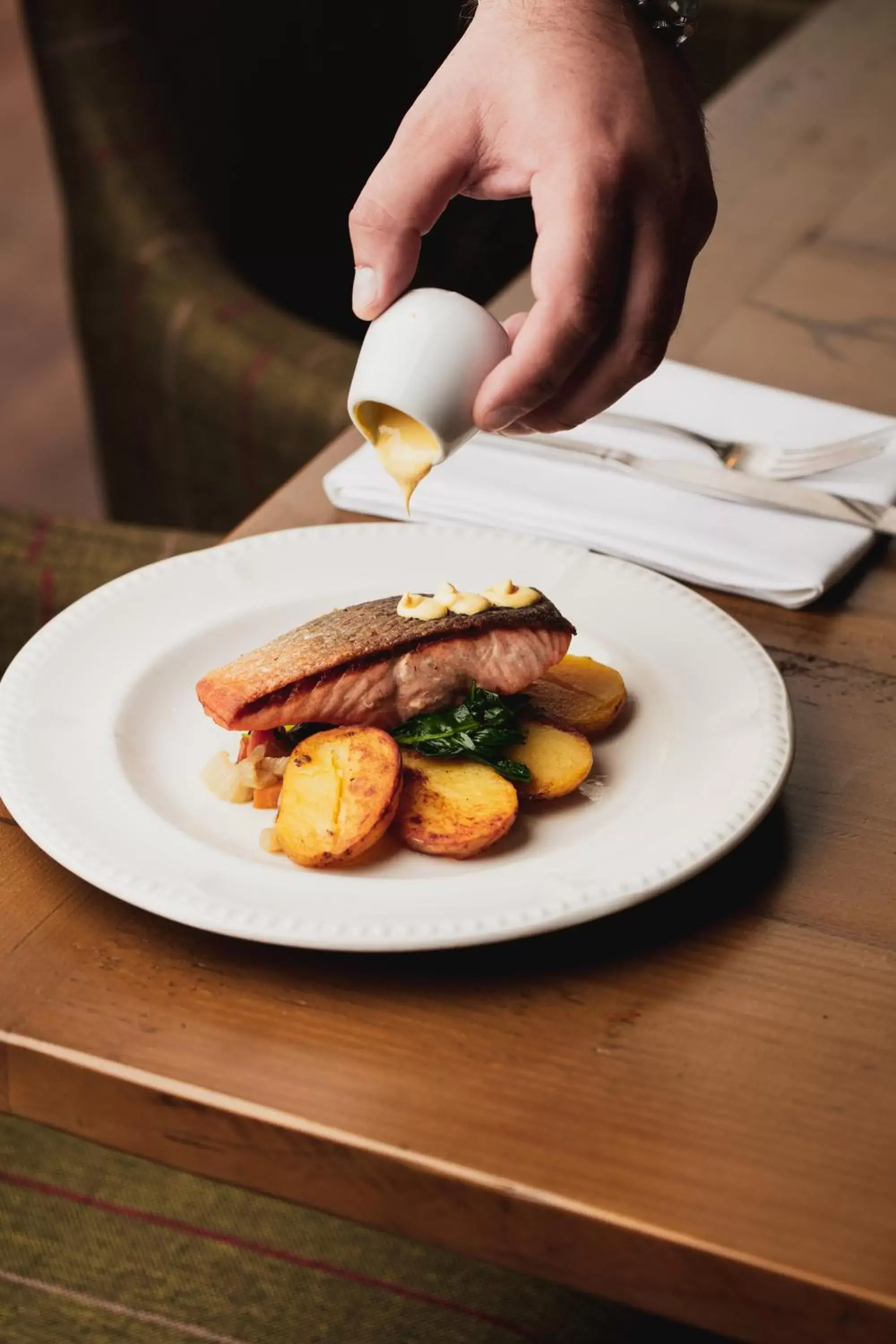 Food in Tulloch Castle Hotel ‘A Bespoke Hotel’