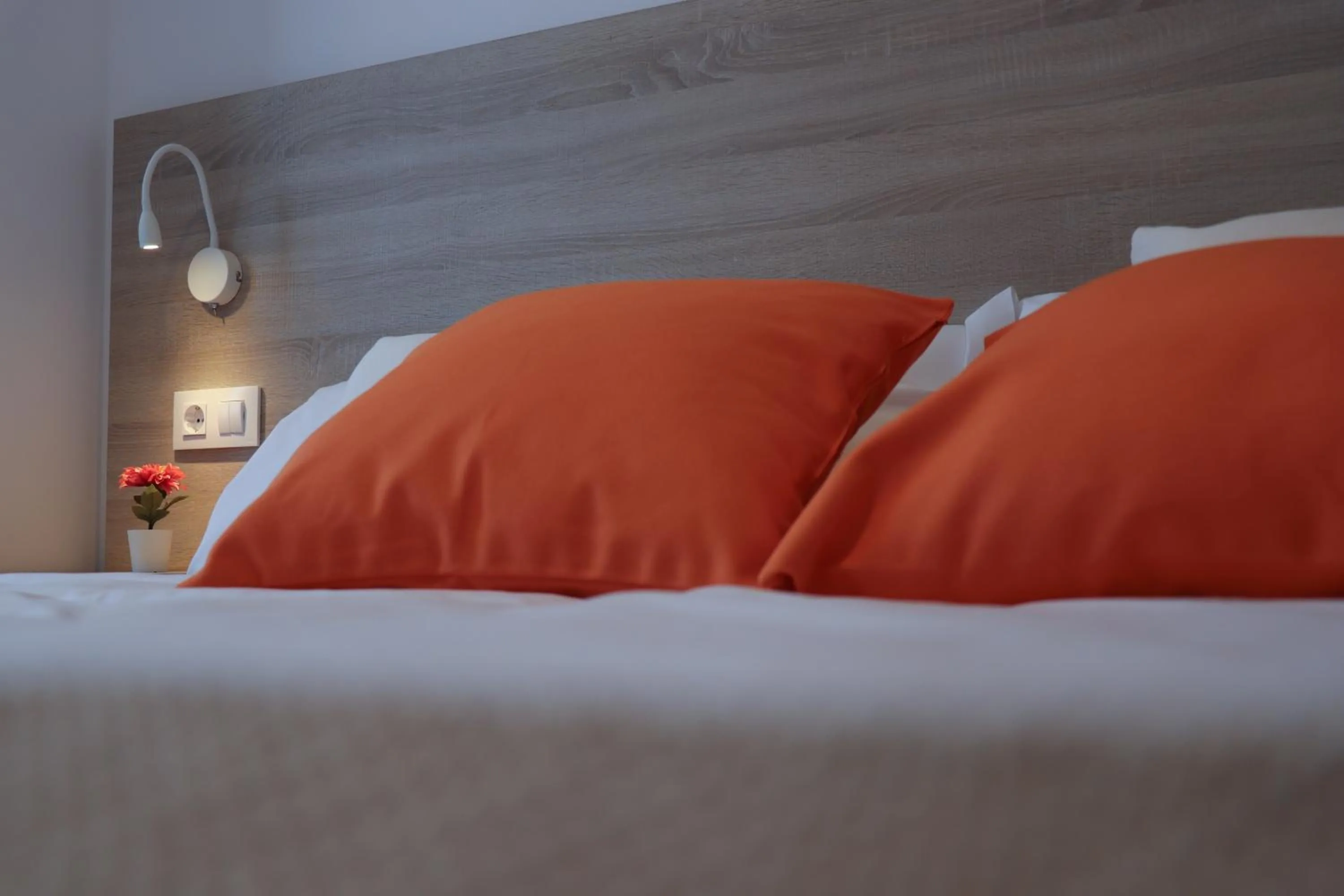 Bed in Hotel Sunna Benicassim