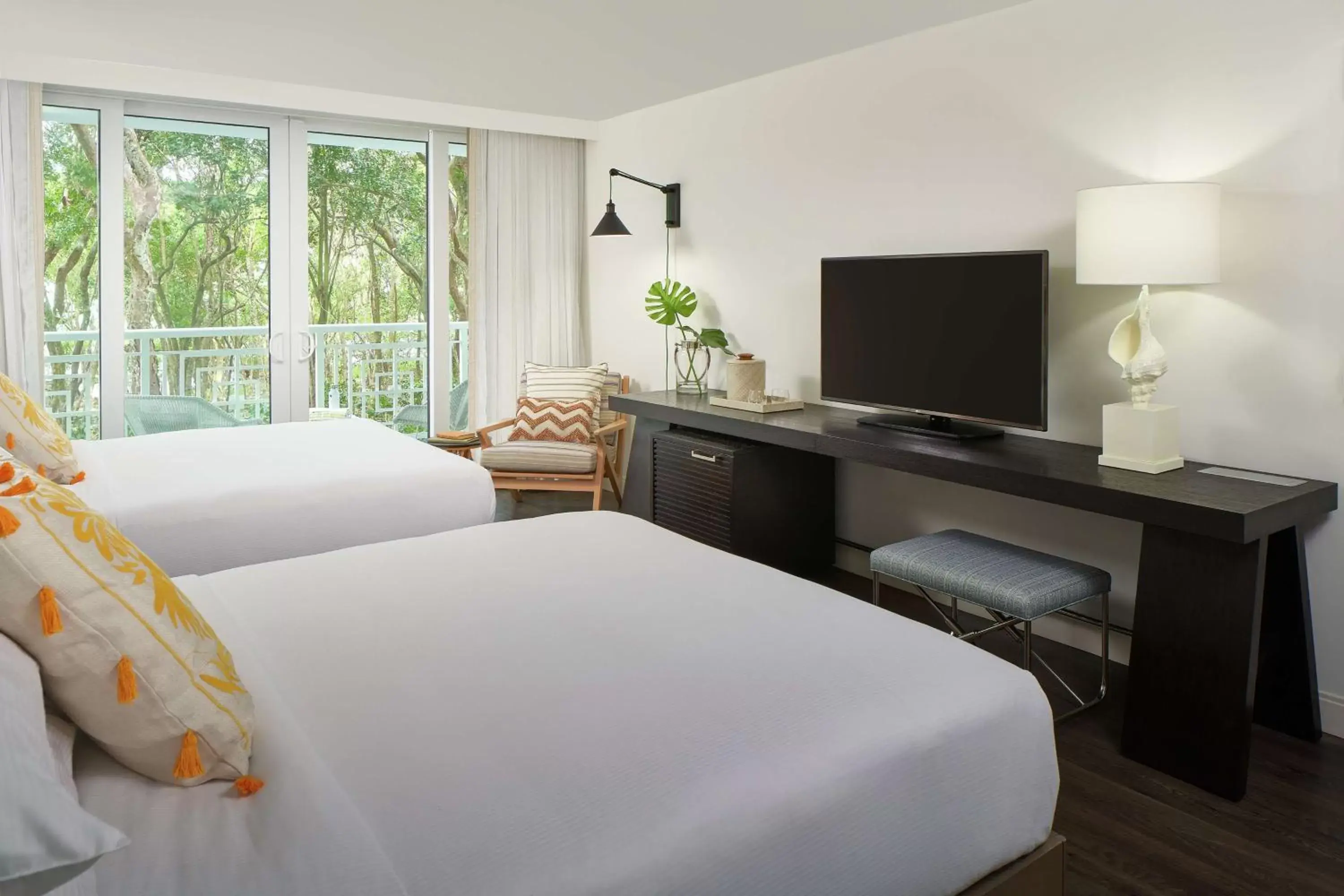 Bed in Baker's Cay Resort Key Largo, Curio Collection By Hilton