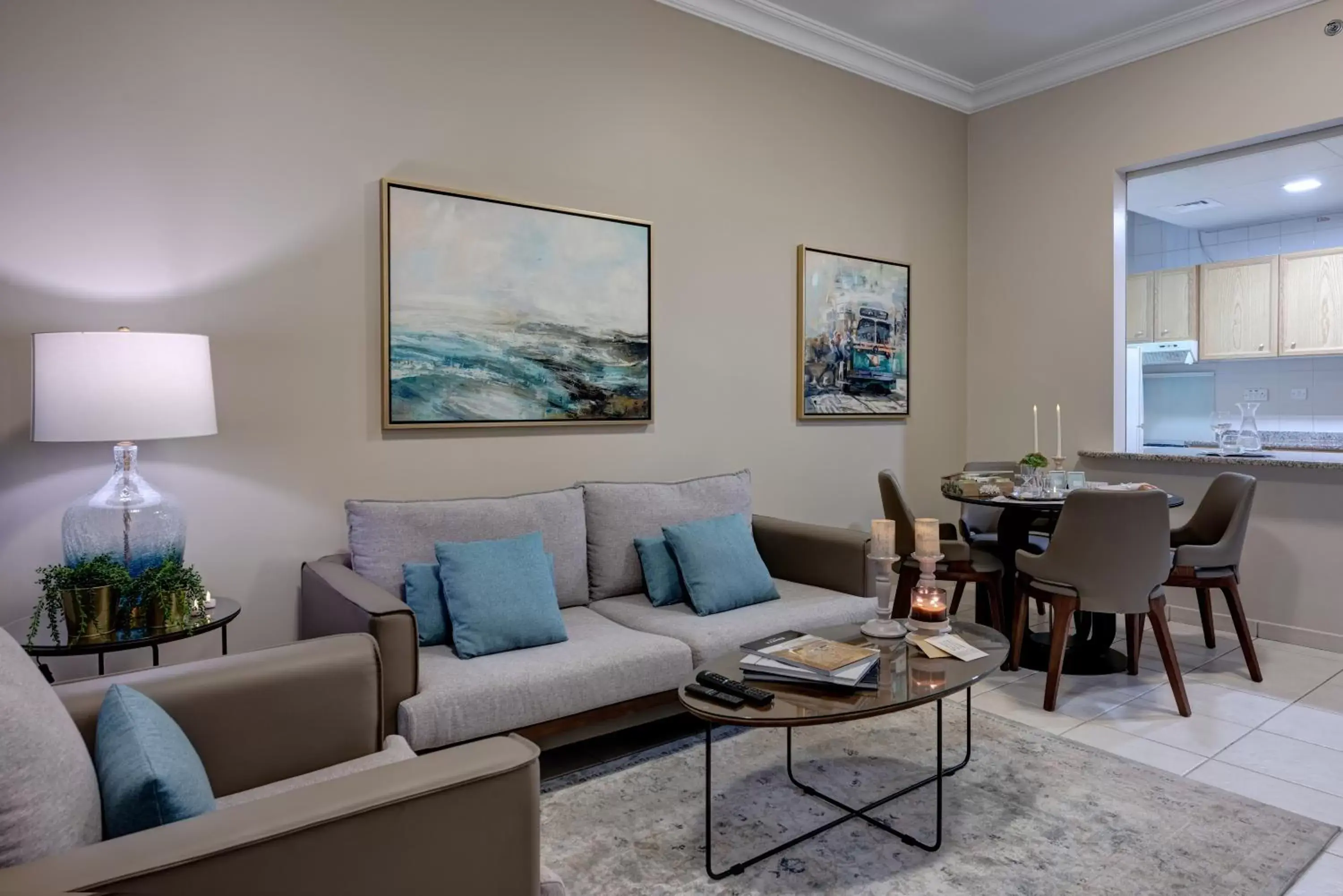 Living room, Seating Area in Al Nakheel Hotel Apartments Abu Dhabi