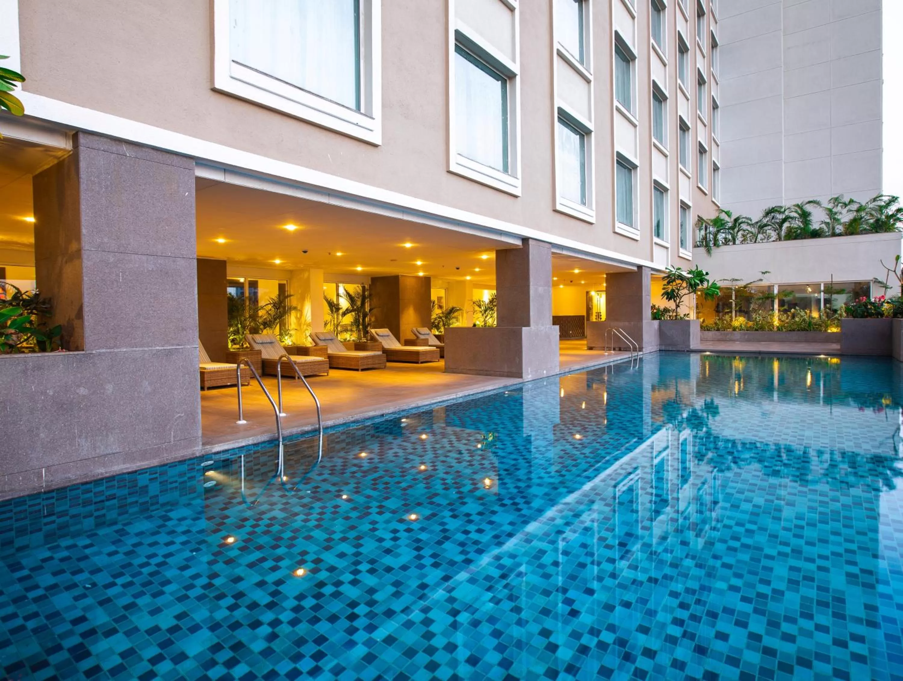 Pool view in Lemon Tree Premier City Center Pune