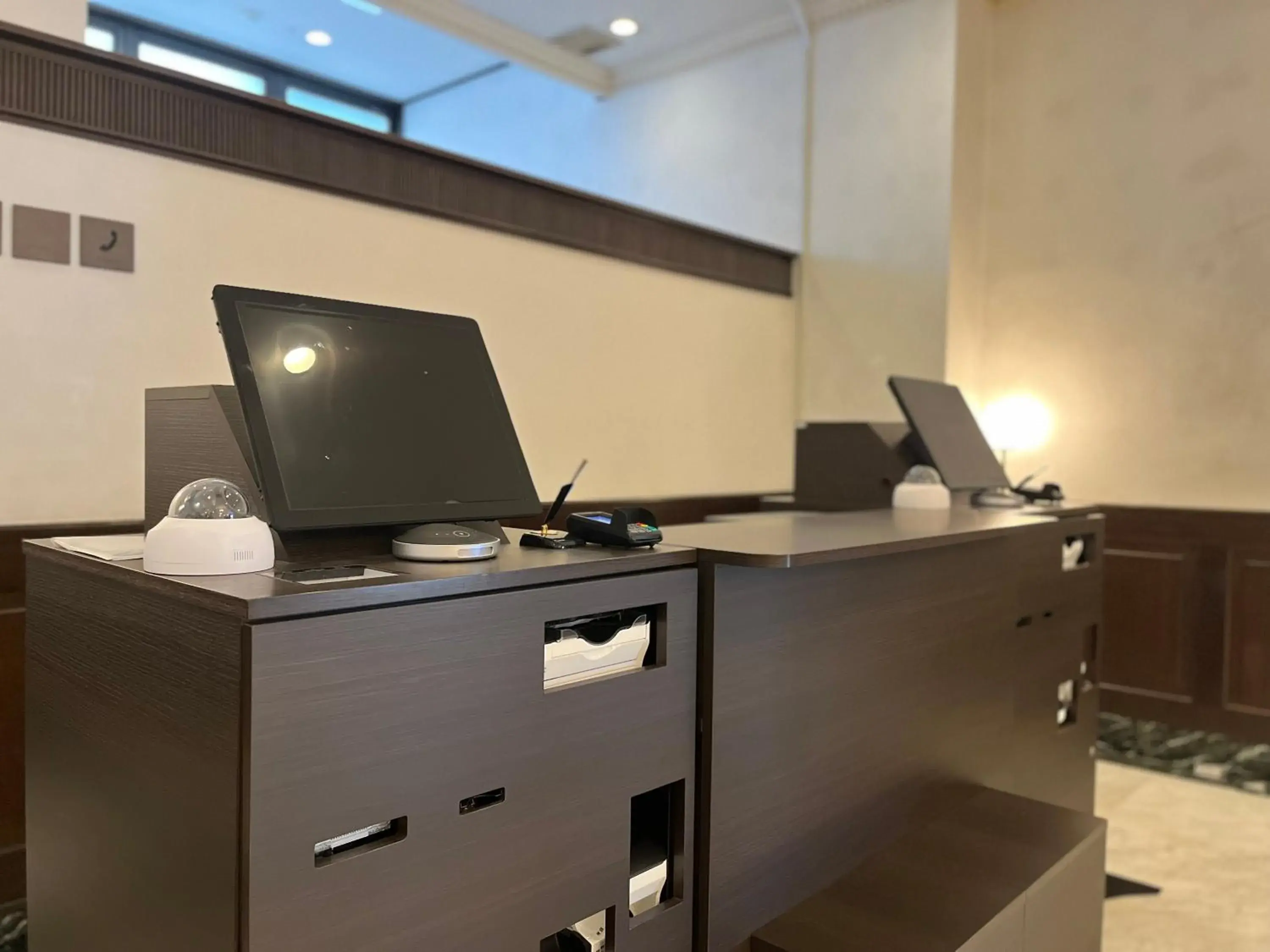 Lobby or reception, TV/Entertainment Center in Plaza Hotel Premier