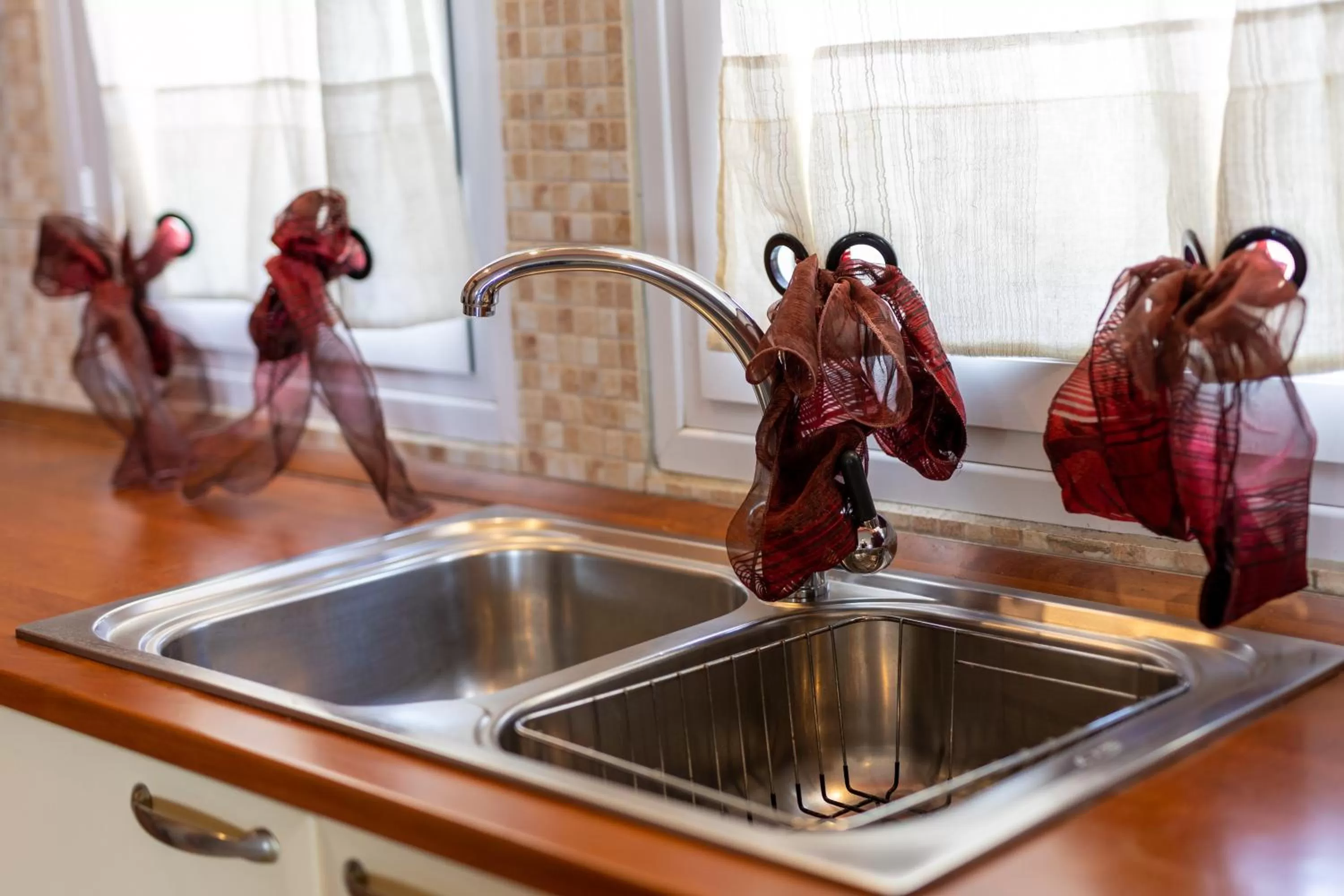 Kitchen or kitchenette in Votsalakia Hotel & Luxury Apartments