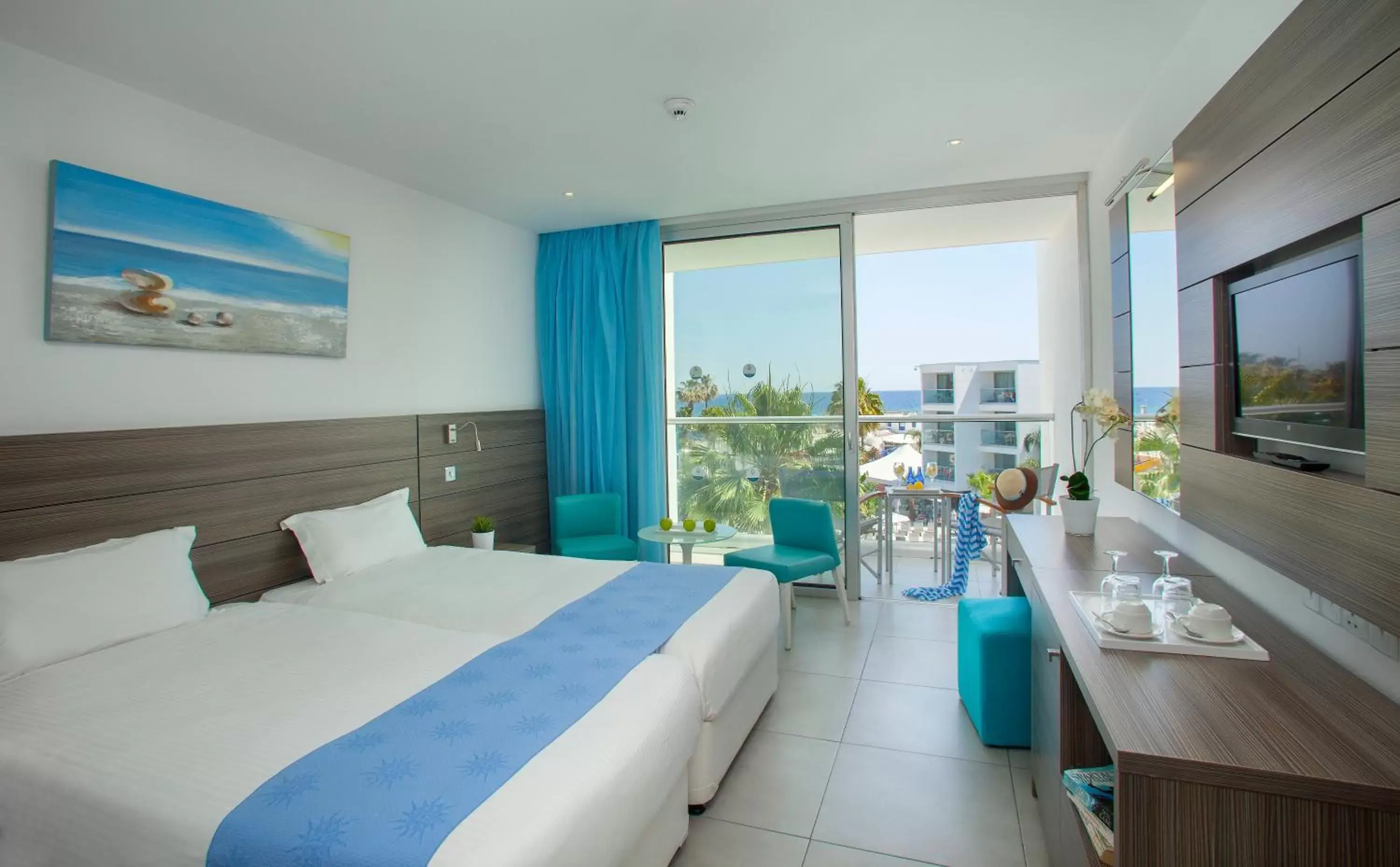 Sea view in Limanaki Beach Hotel & Suites