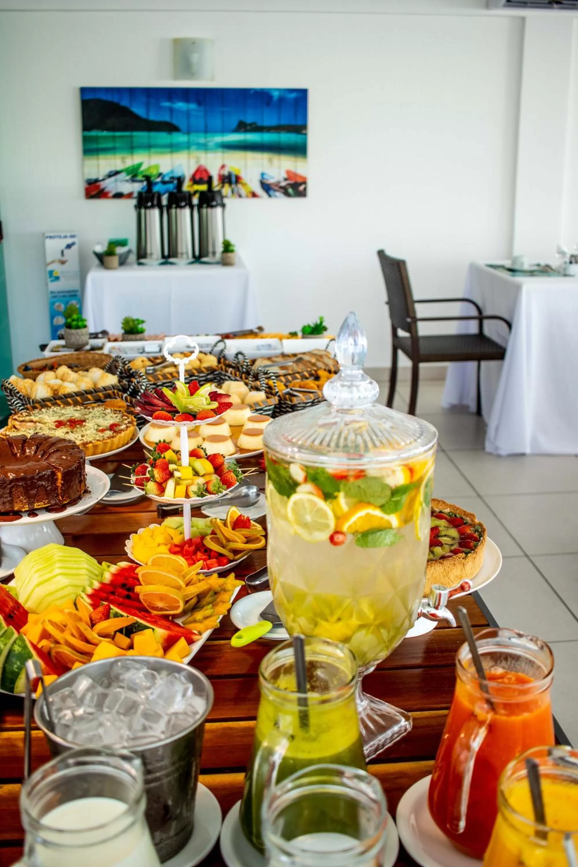 Restaurant/places to eat in Hotel Pousada Brava Club