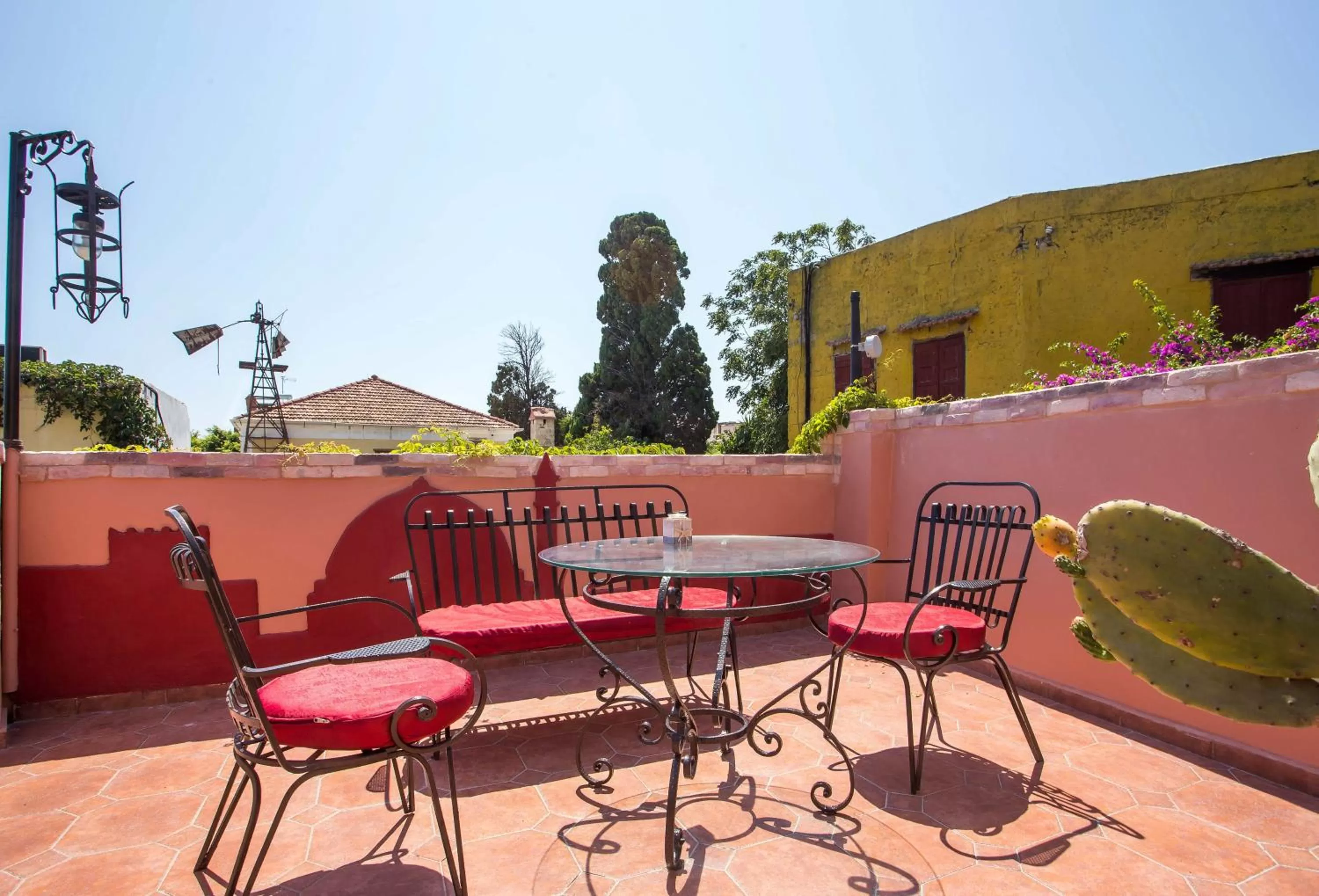 Patio in Attiki Hotel