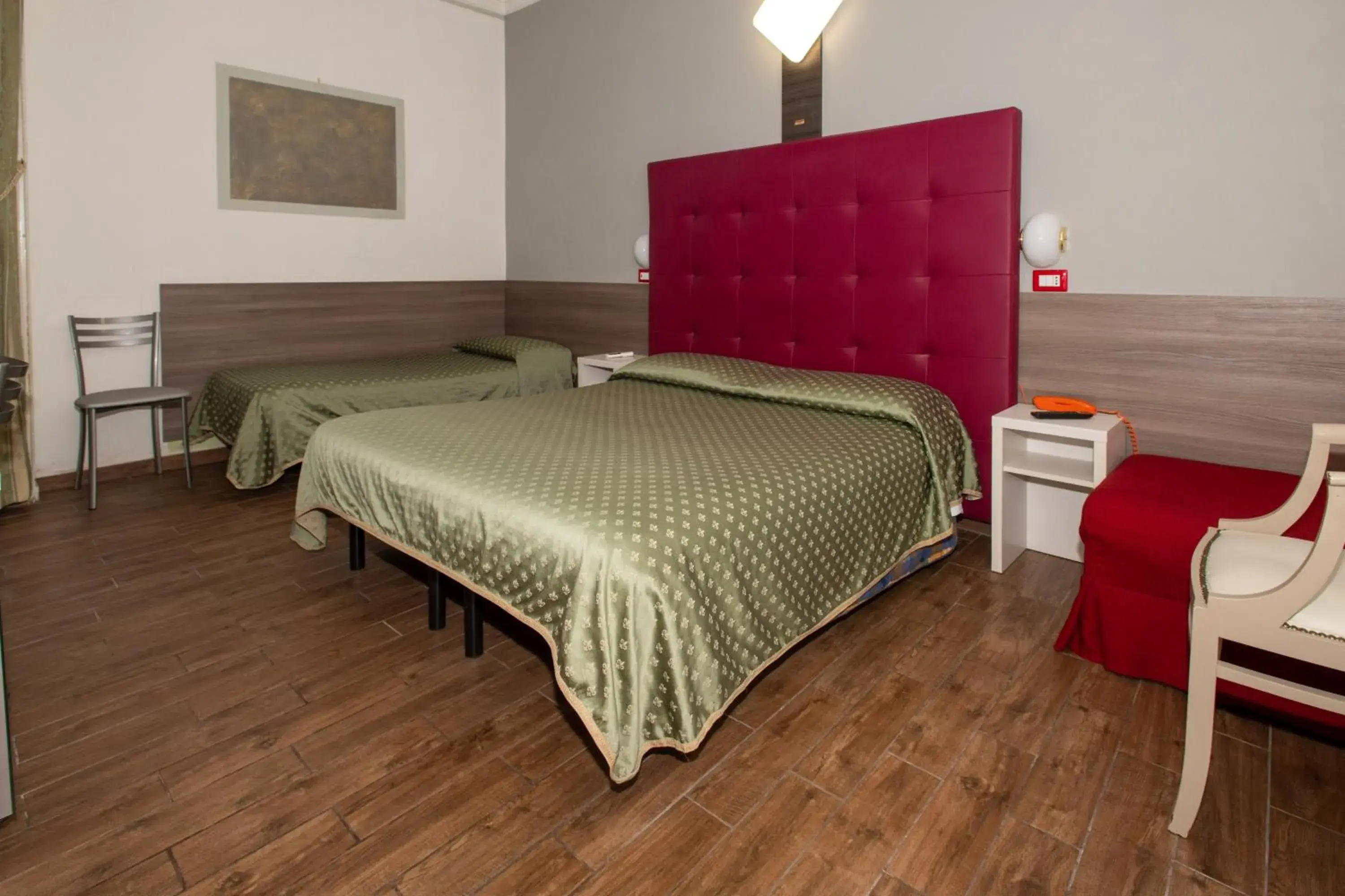 Bed in Hotel Piola