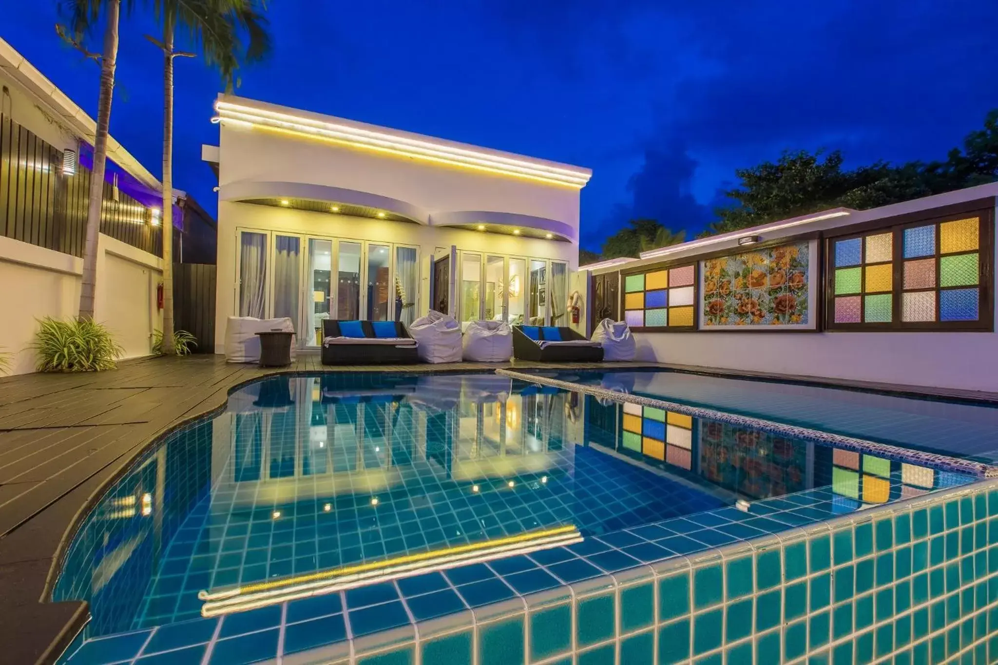 Swimming pool in The Privilege Hotel Ezra Beach Club