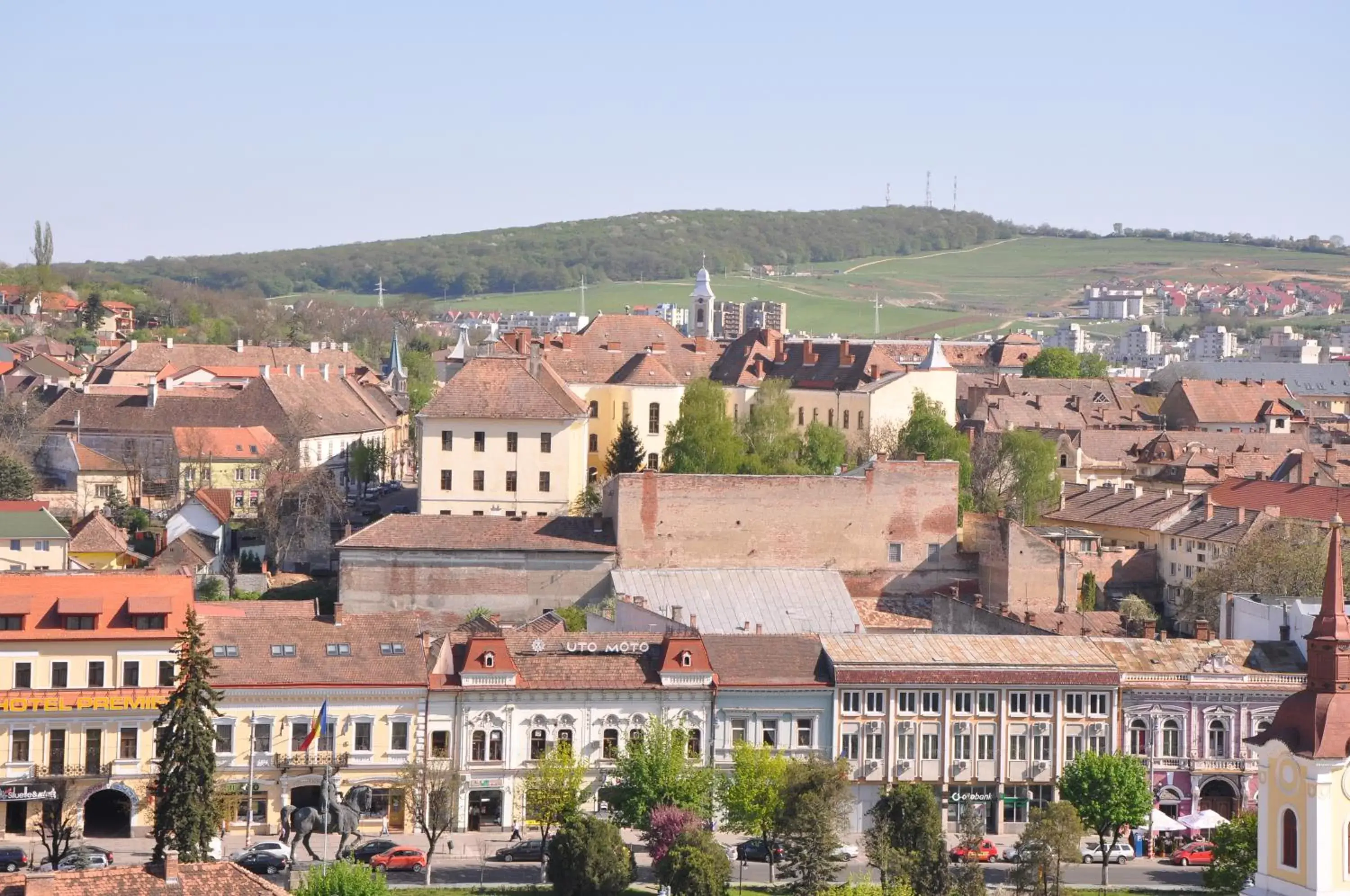 City view in Continental Forum Tirgu Mures