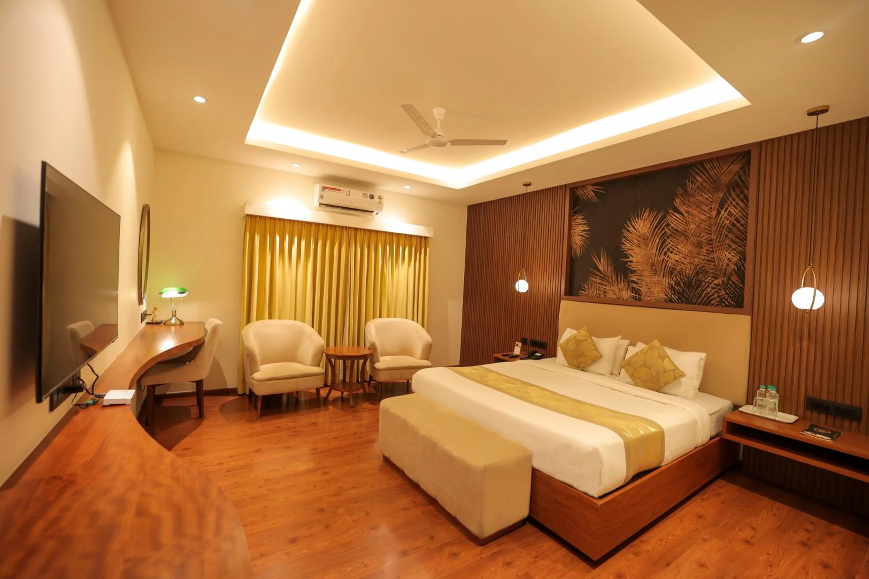 Bed in Poppys Vista Hotel