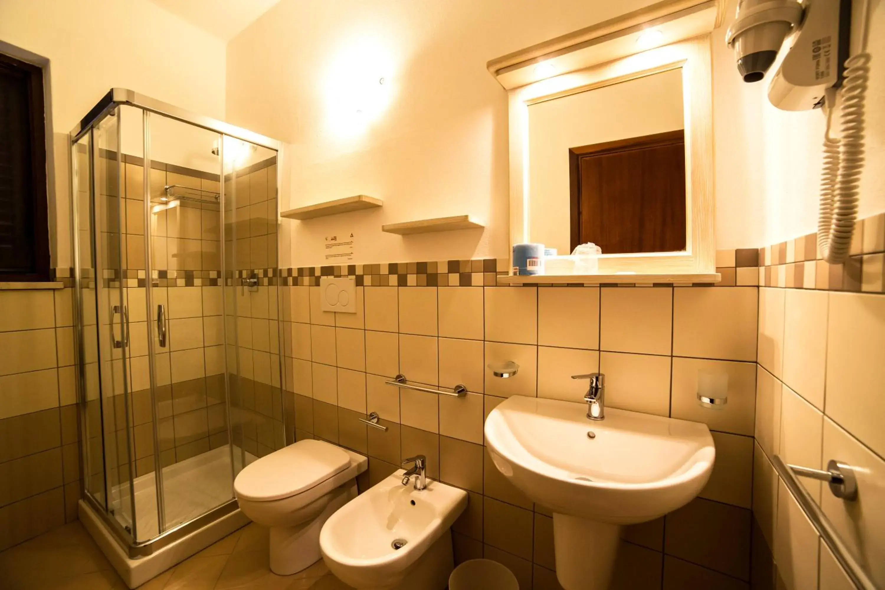 Bathroom in Hotel Oriente