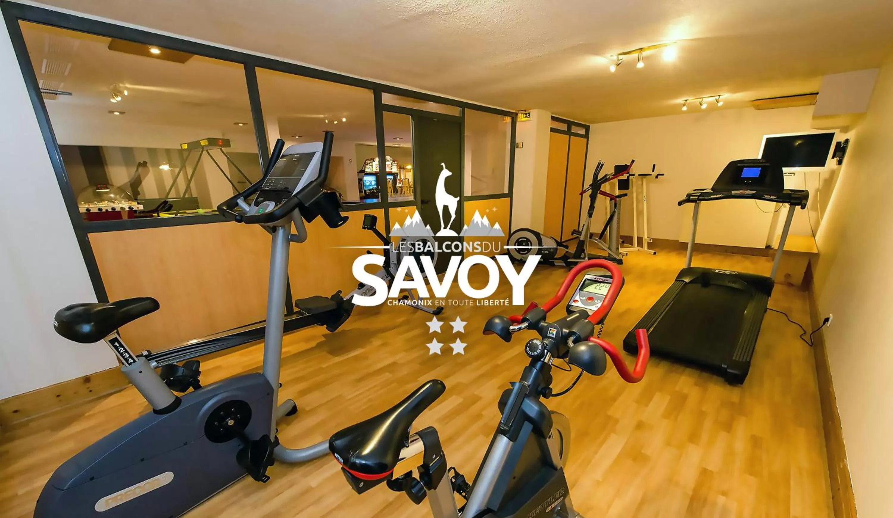Fitness centre/facilities in Les Balcons du Savoy