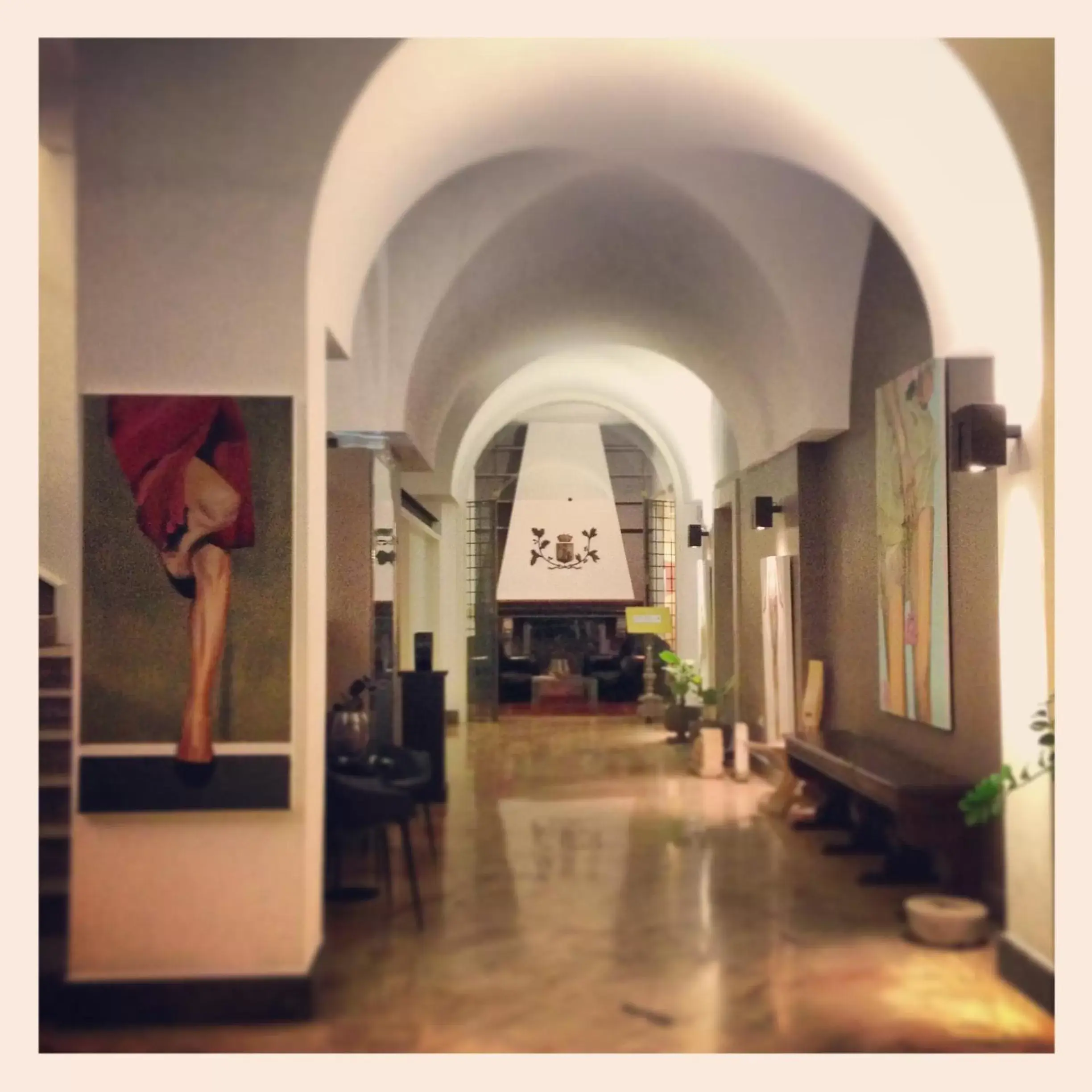 Lobby or reception in Hotel Principe Di Villafranca