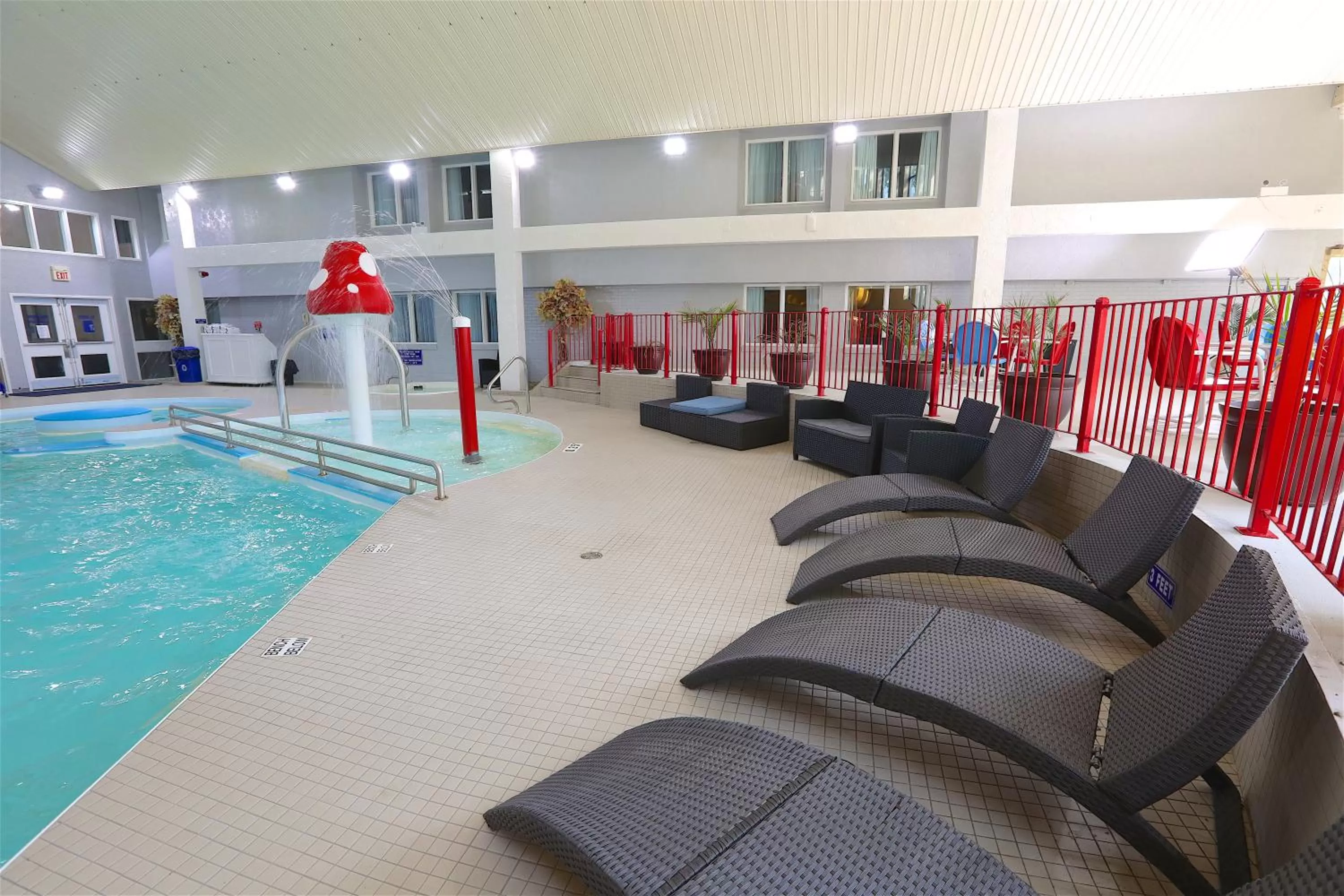 Swimming Pool in Medicine Hat Suites