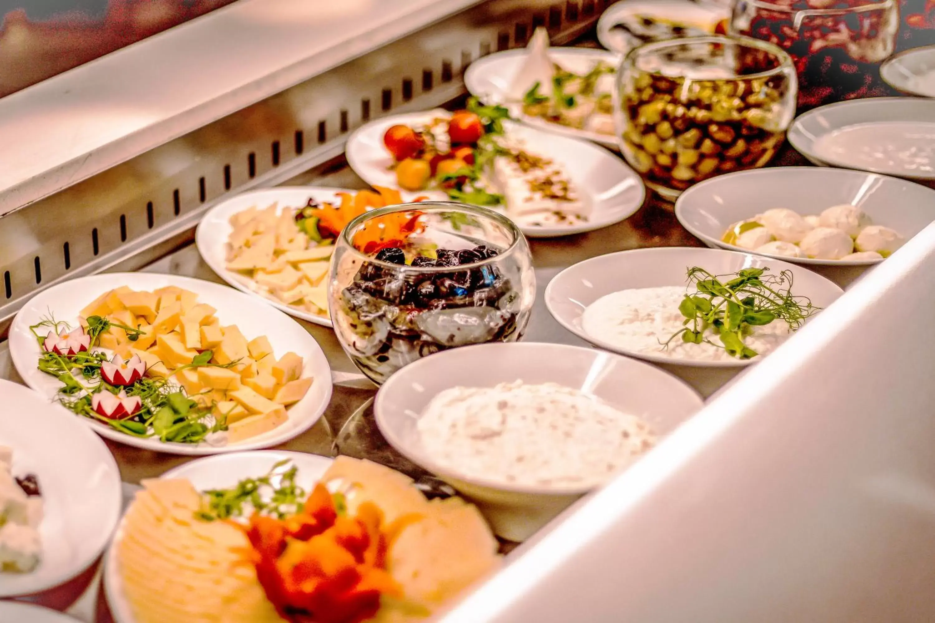 Buffet breakfast in Haifa Bay View Hotel By AFI Hotels