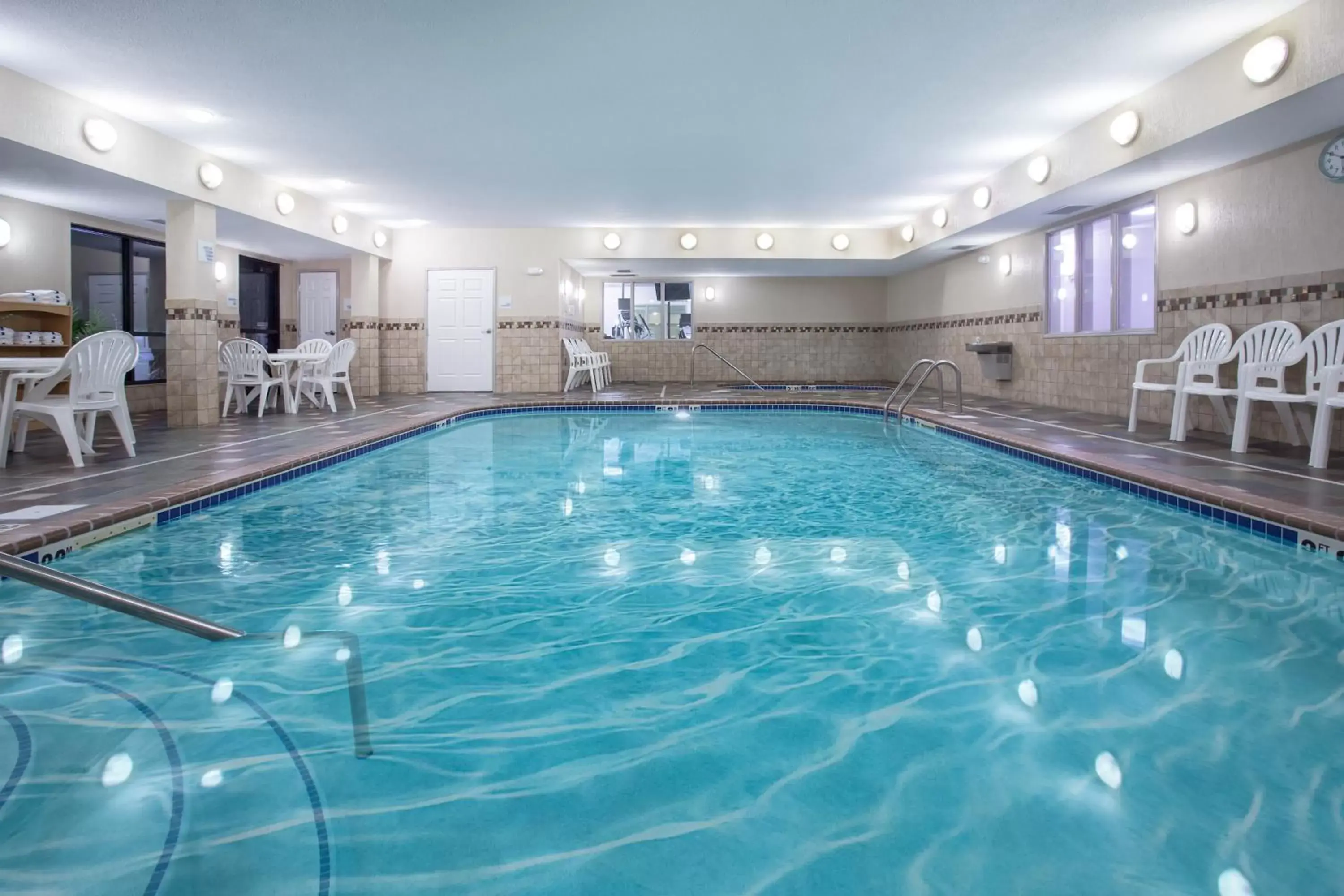 Swimming pool in Holiday Inn Express Hotel & Suites Fort Collins, an IHG Hotel