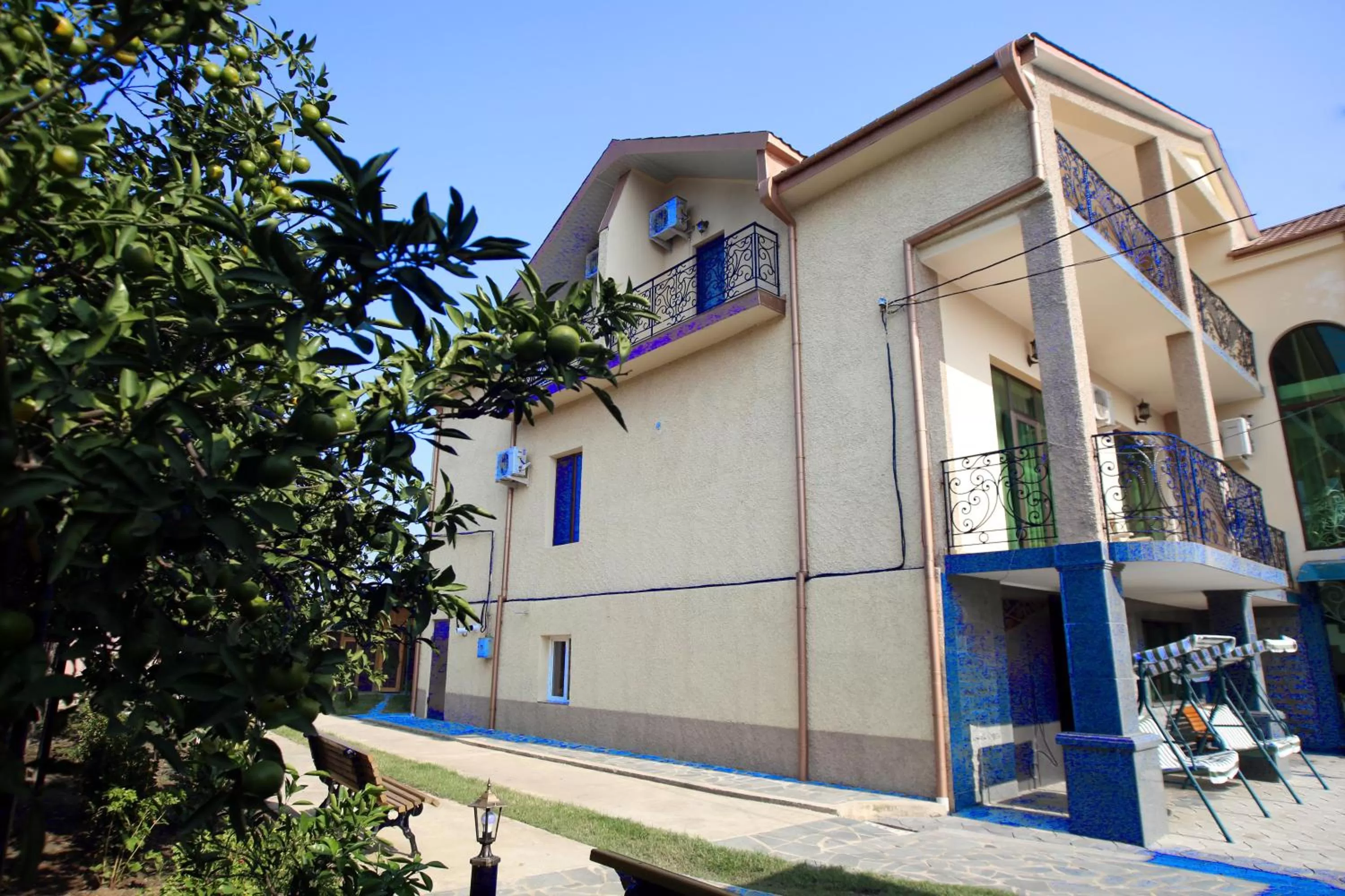 Garden, Property Building in Hotel Harmony