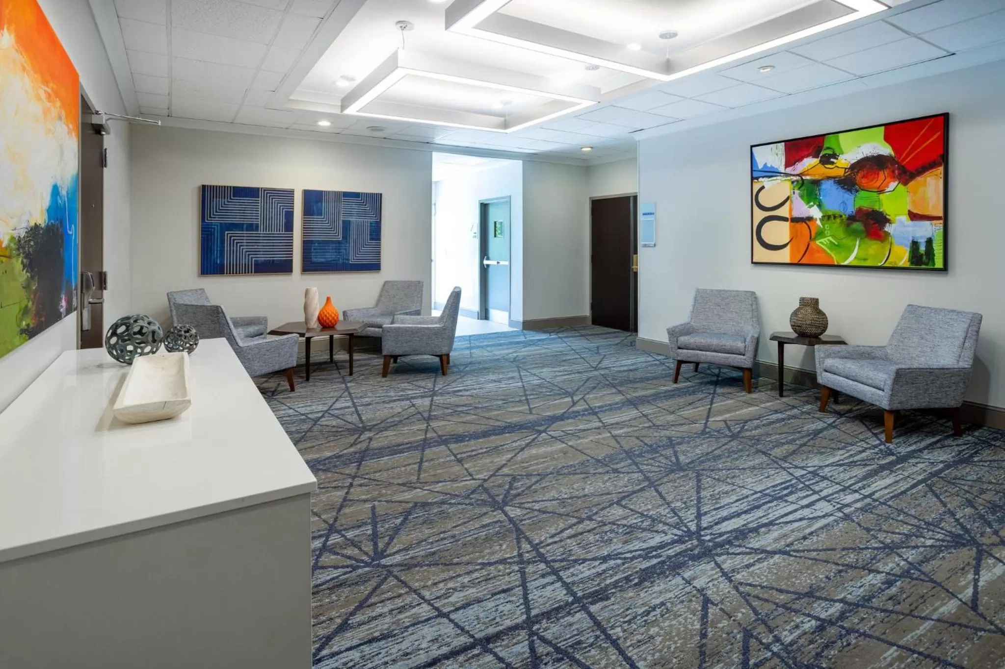 Meeting/conference room in Holiday Inn Express and Suites Tampa I-75 at Bruce B. Downs by IHG