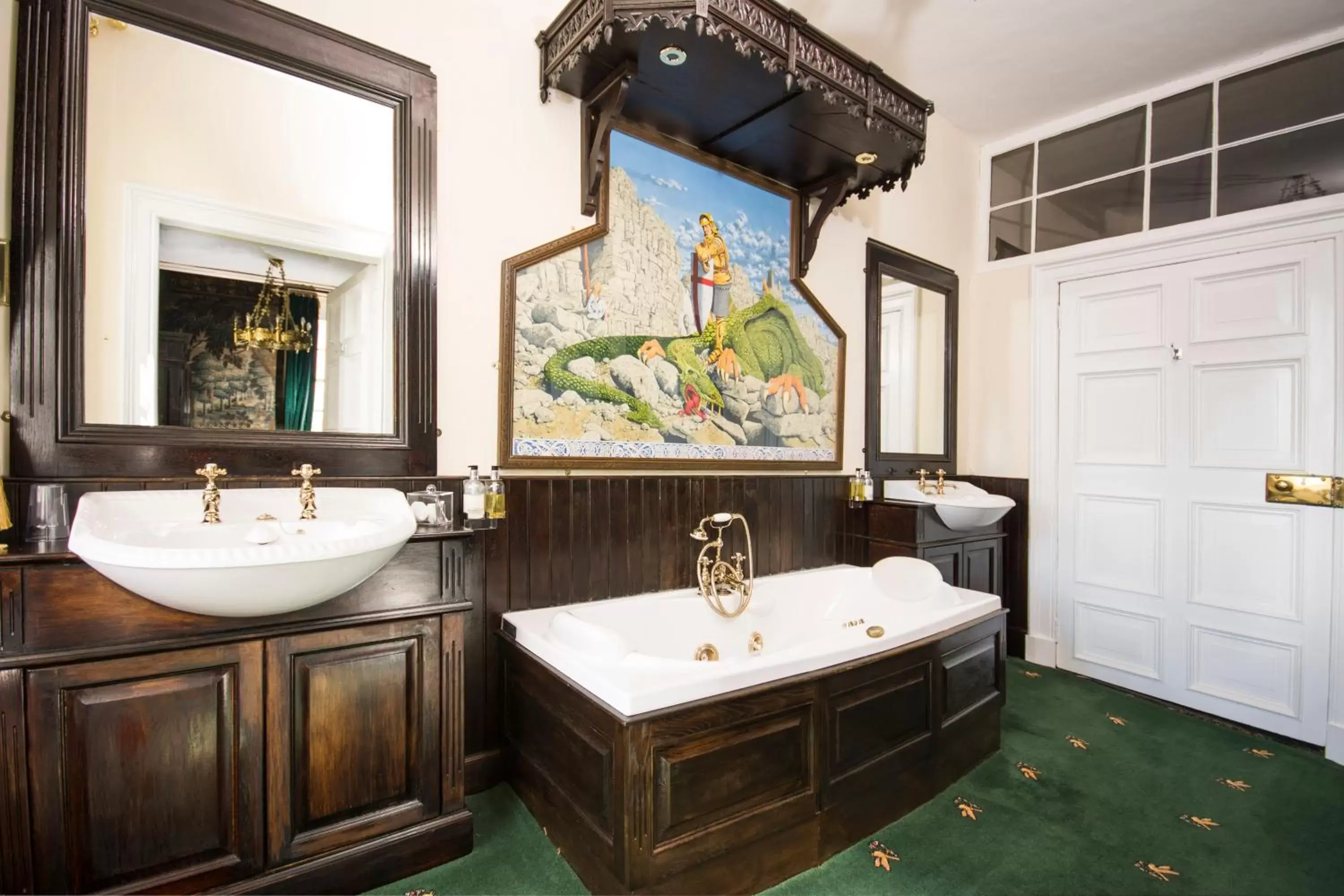 Bathroom in Appleby Castle