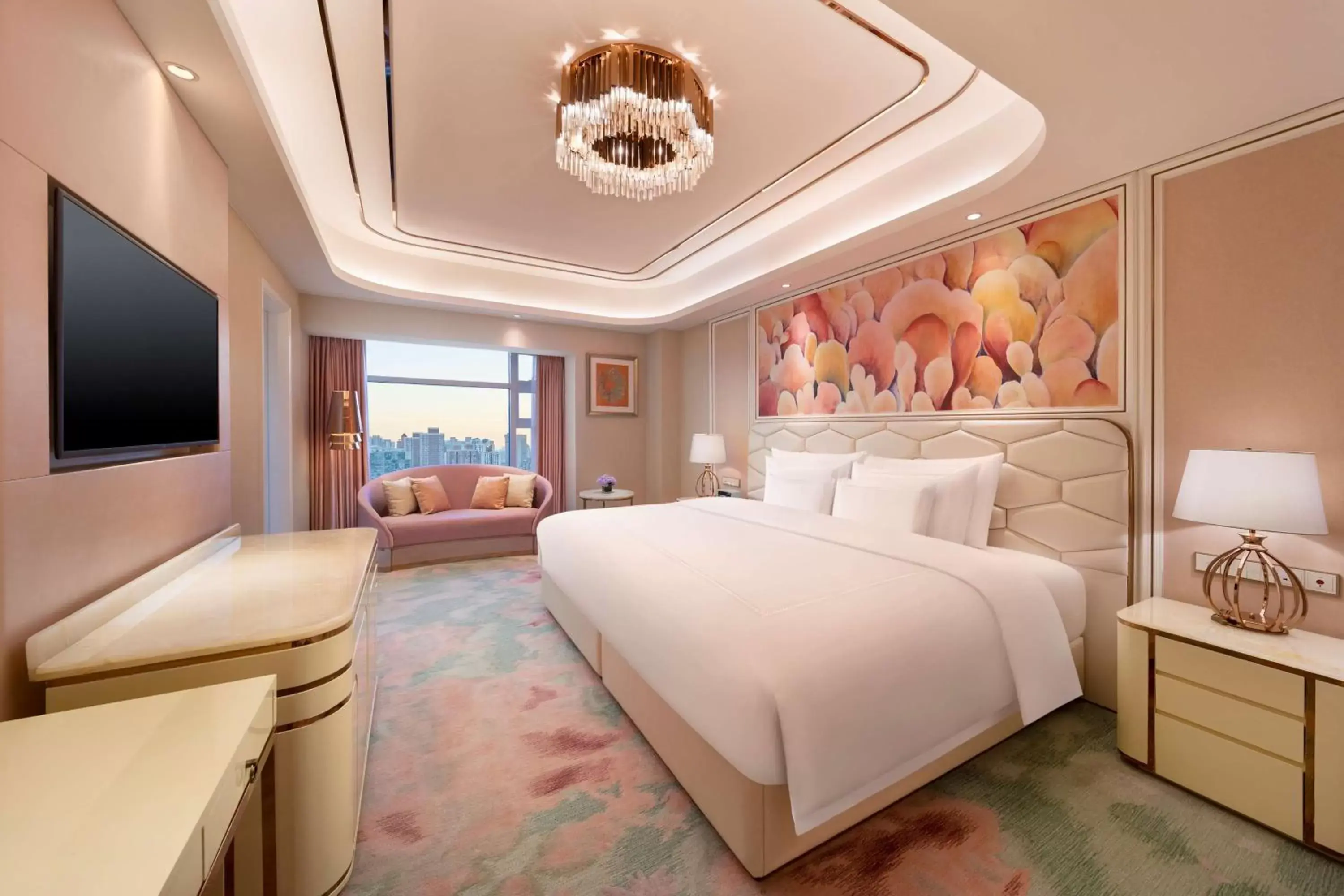 Bedroom, Bed in Radisson Collection Hotel, Xing Guo Shanghai Bedroom, Bed in Radisson Collection Hotel, Xing Guo Shanghai