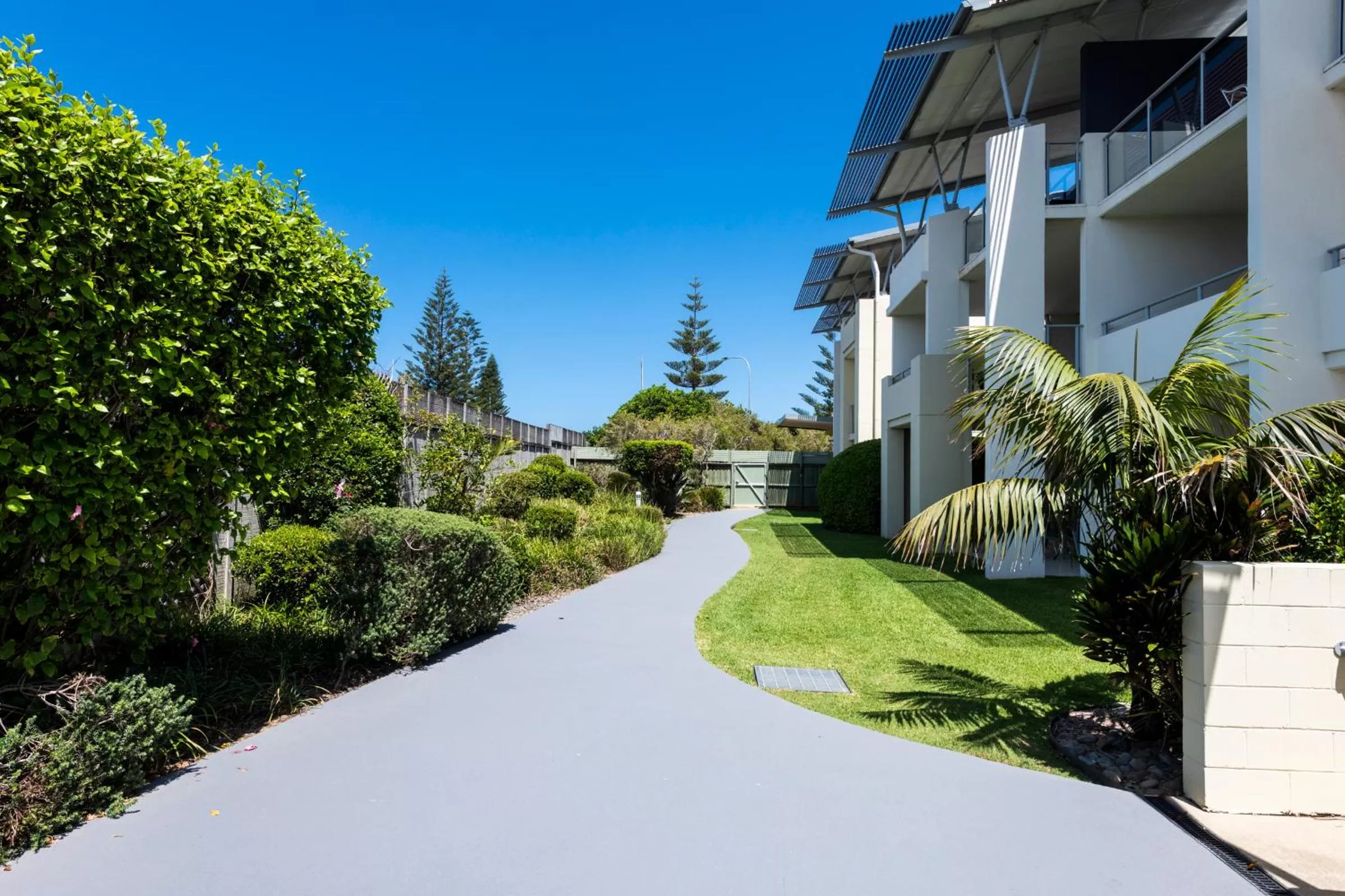 Property building in Pacific Marina Apartments