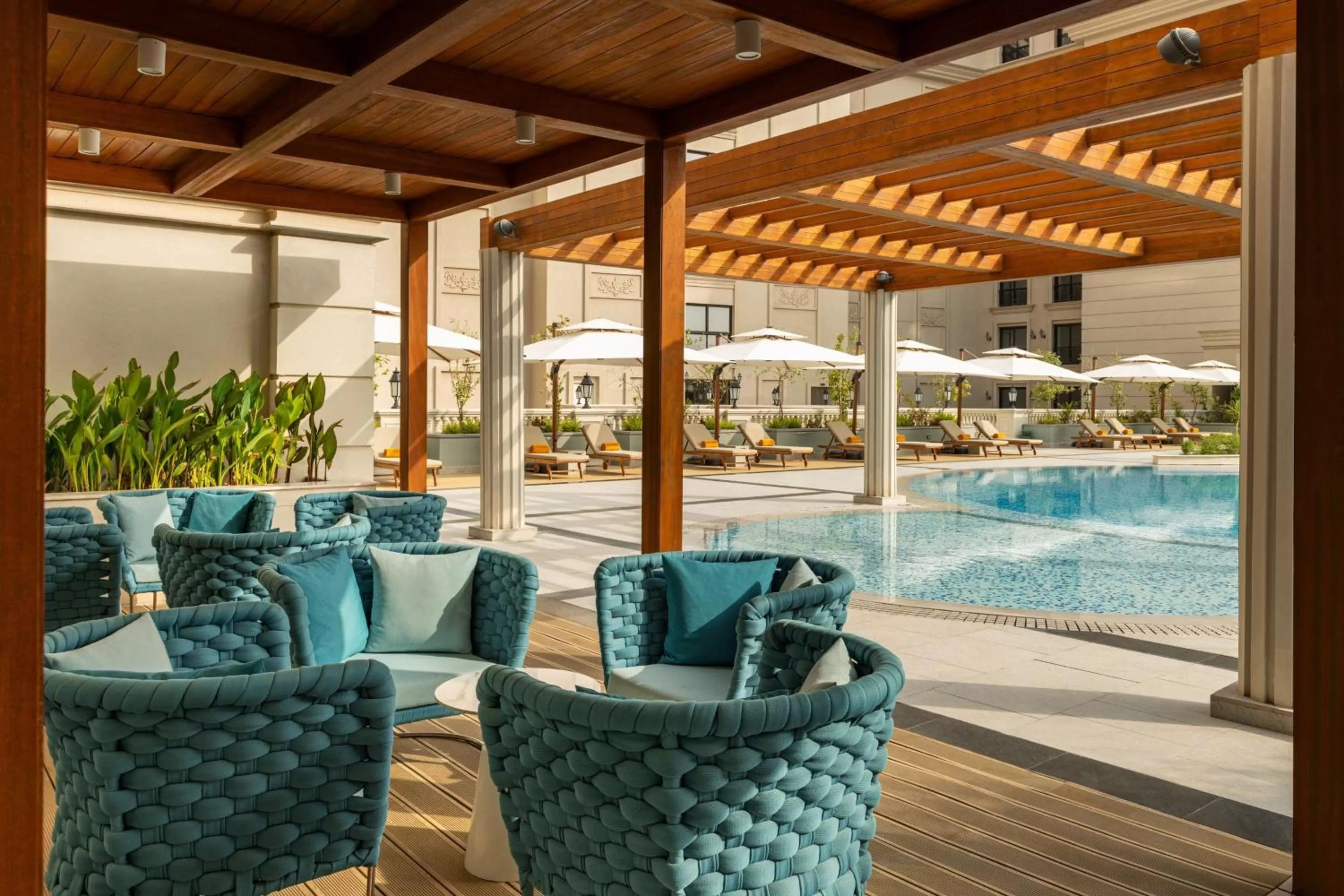 Swimming pool in Le Royal Méridien Place Vendôme Lusail