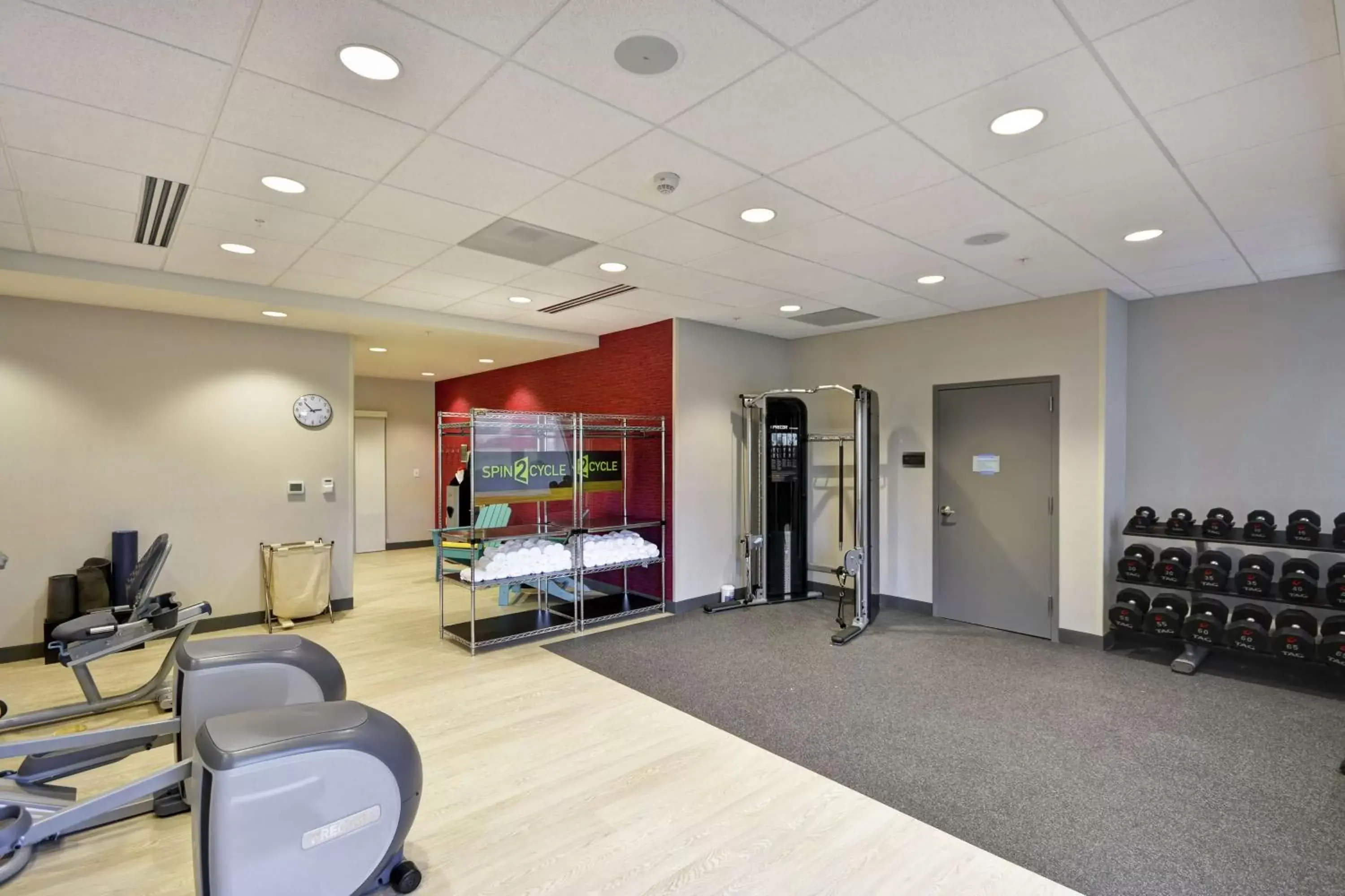 Fitness centre/facilities in Home2 Suites by Hilton Queensbury Lake George
