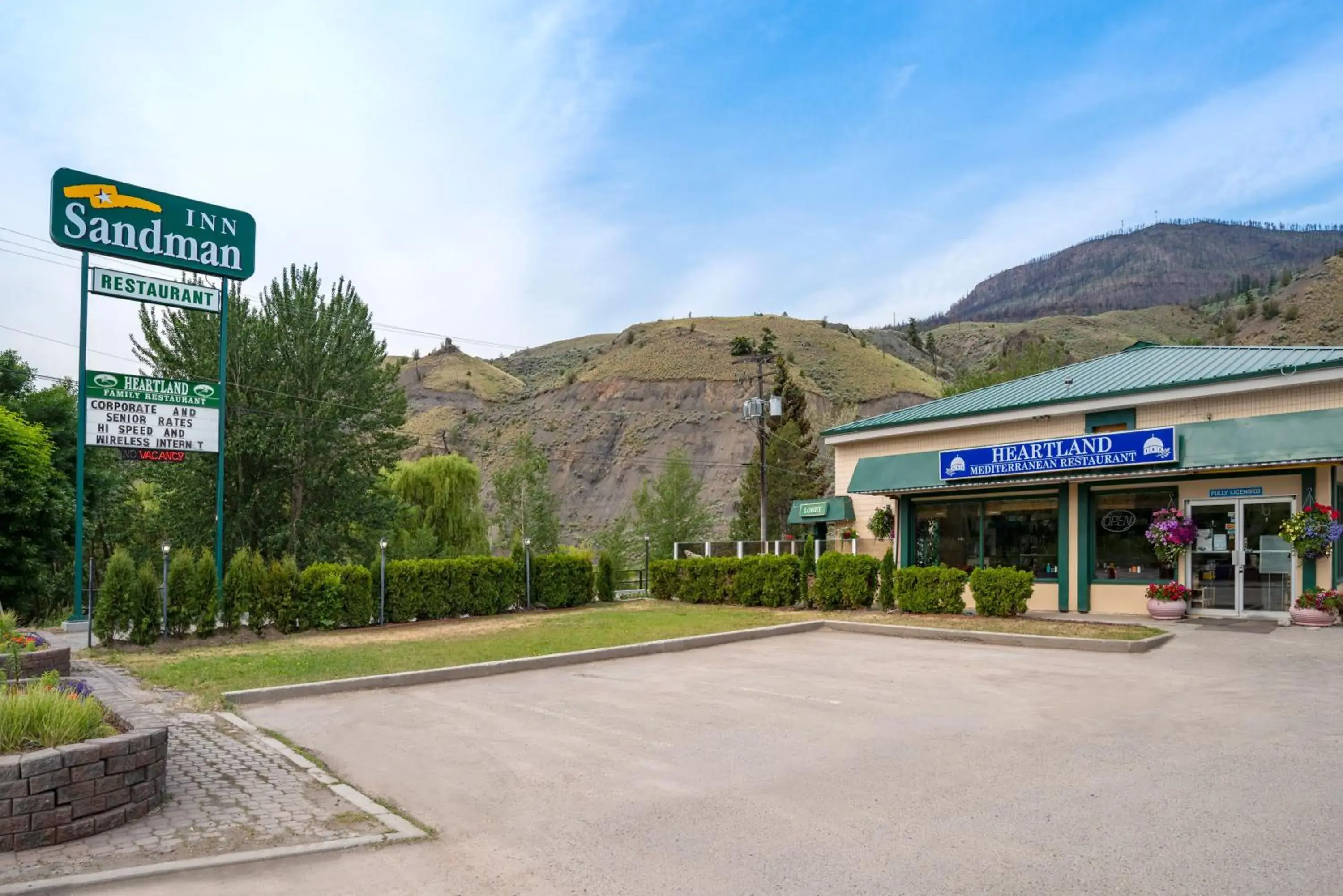 Property Building in Sandman Inn Cache Creek