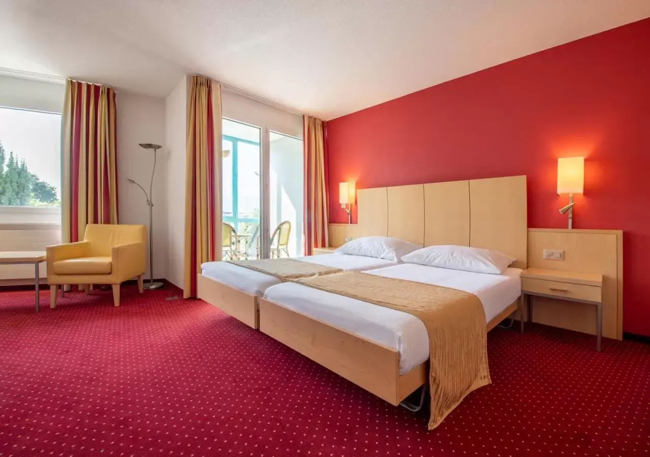 Bed in Grand Hotel et Centre Thermal d'Yverdon-les-Bains
