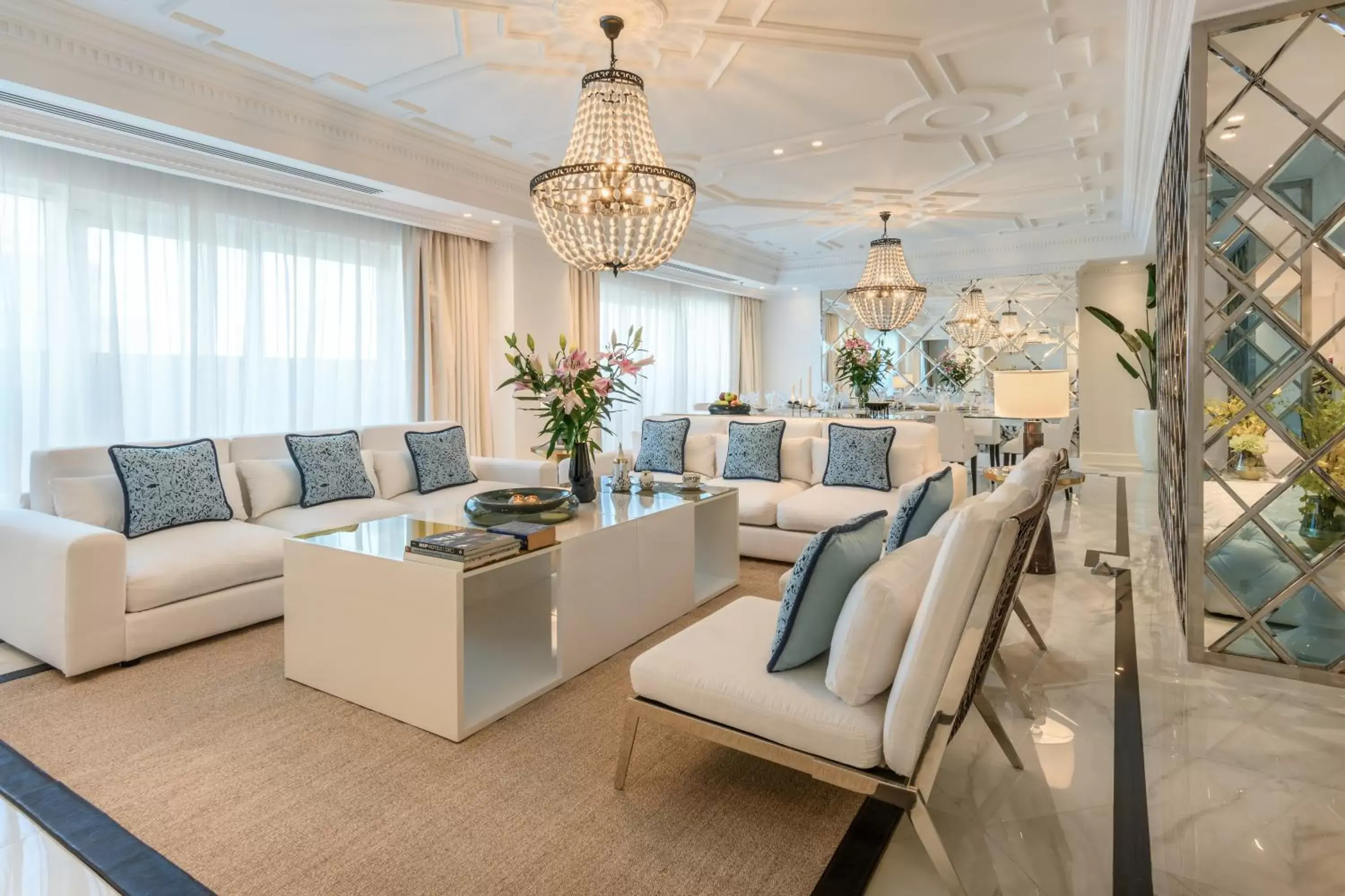 Living room in Centara West Bay Hotel & Residences Doha Living room in Centara West Bay Hotel & Residences Doha