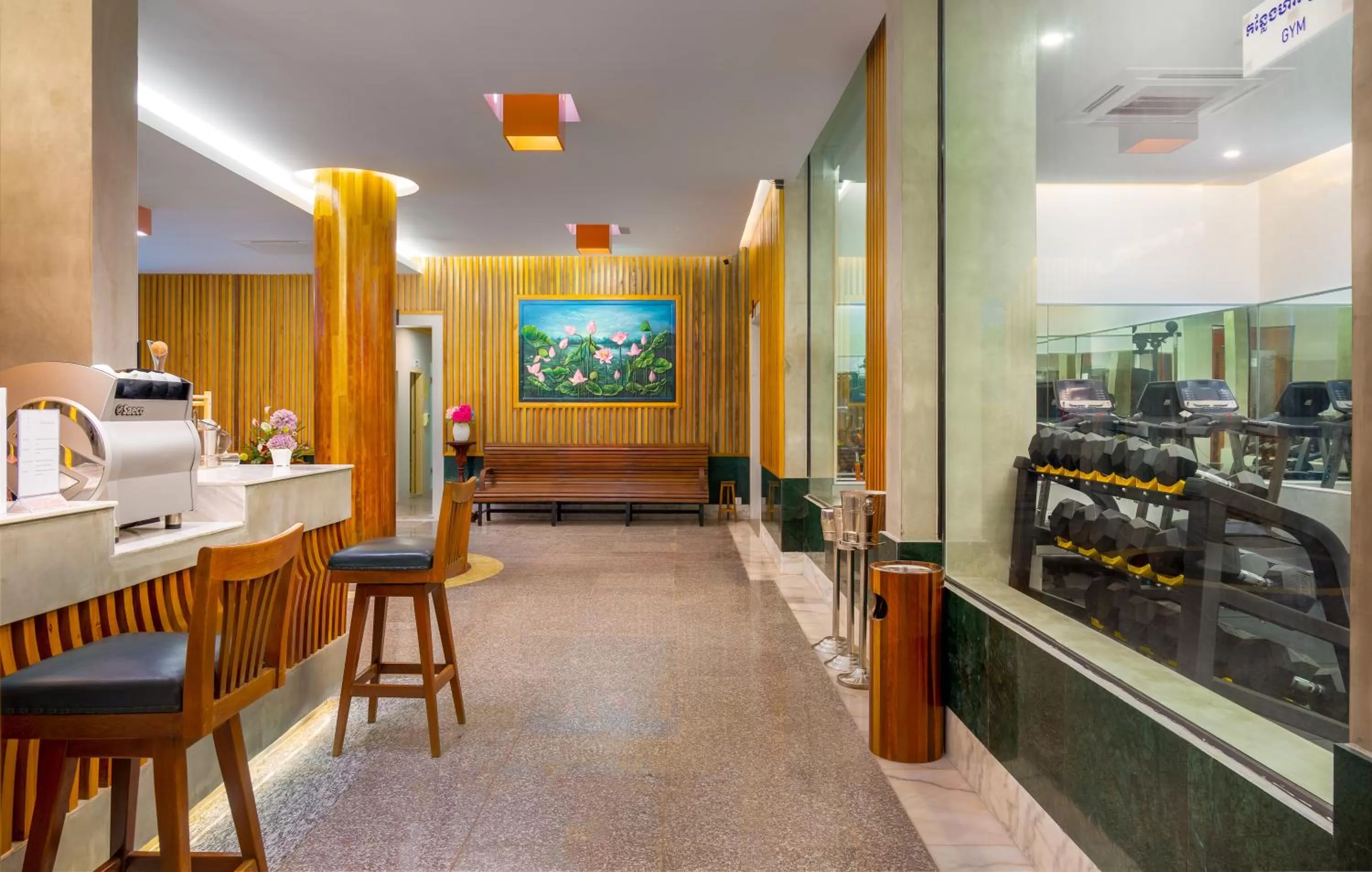 Fitness centre/facilities in Ta Prohm Hotel & Spa