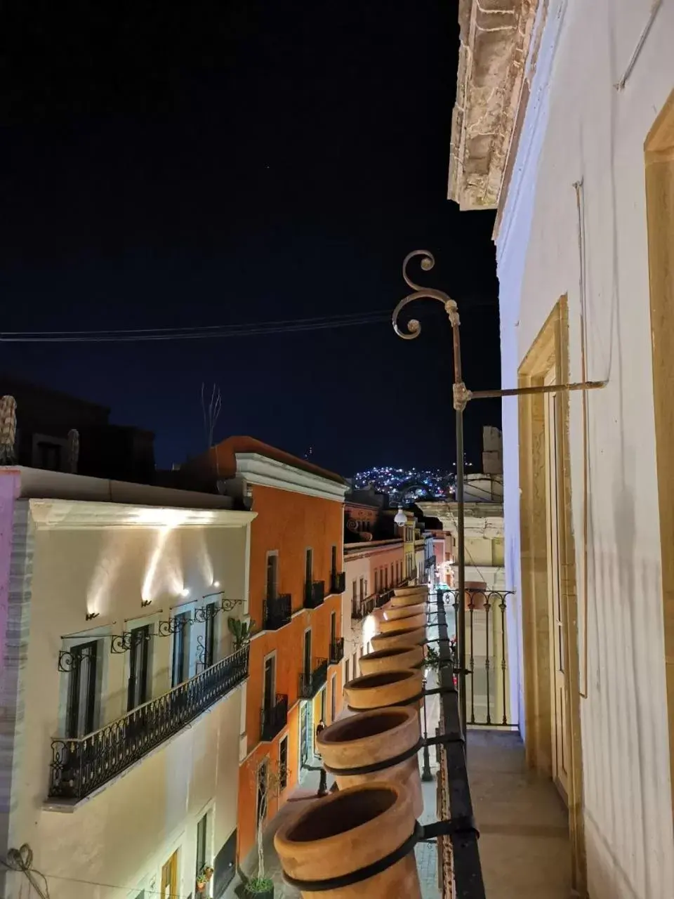 Balcony/Terrace in Hotel Mansion Von Humboldt