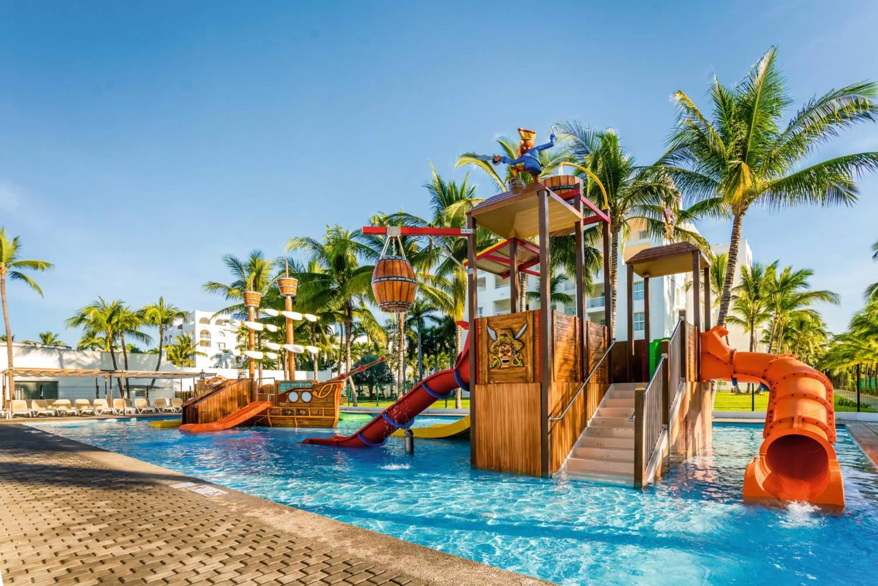 Children play ground, Water Park in Riu Jalisco - All Inclusive